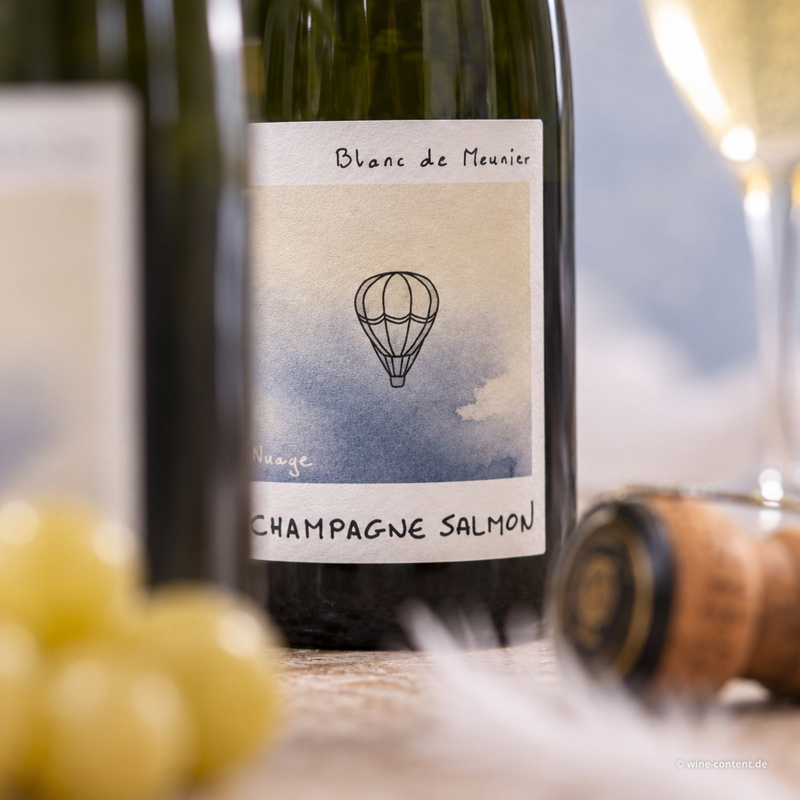 Champagner 100% Meunier Blanc Brut