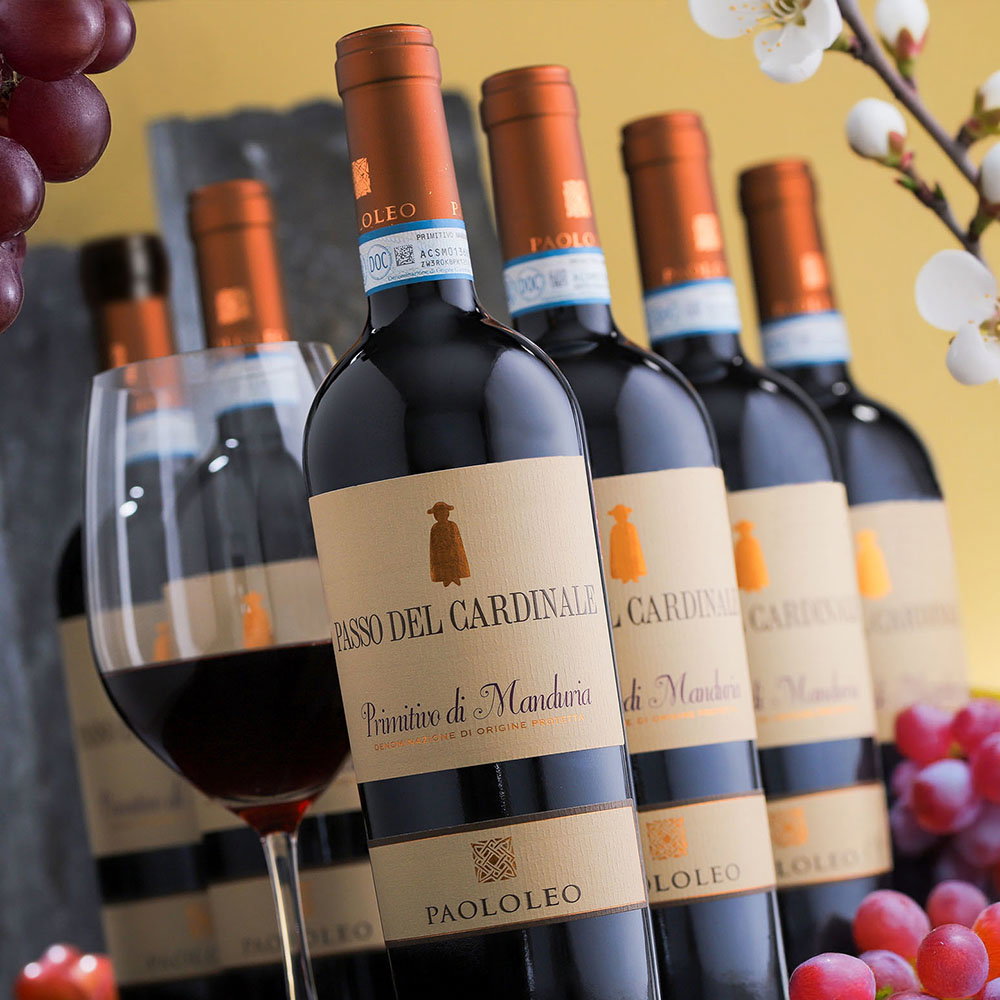 6er-Sparpaket Primitivo di Manduria 2024 Passo del Cardinale