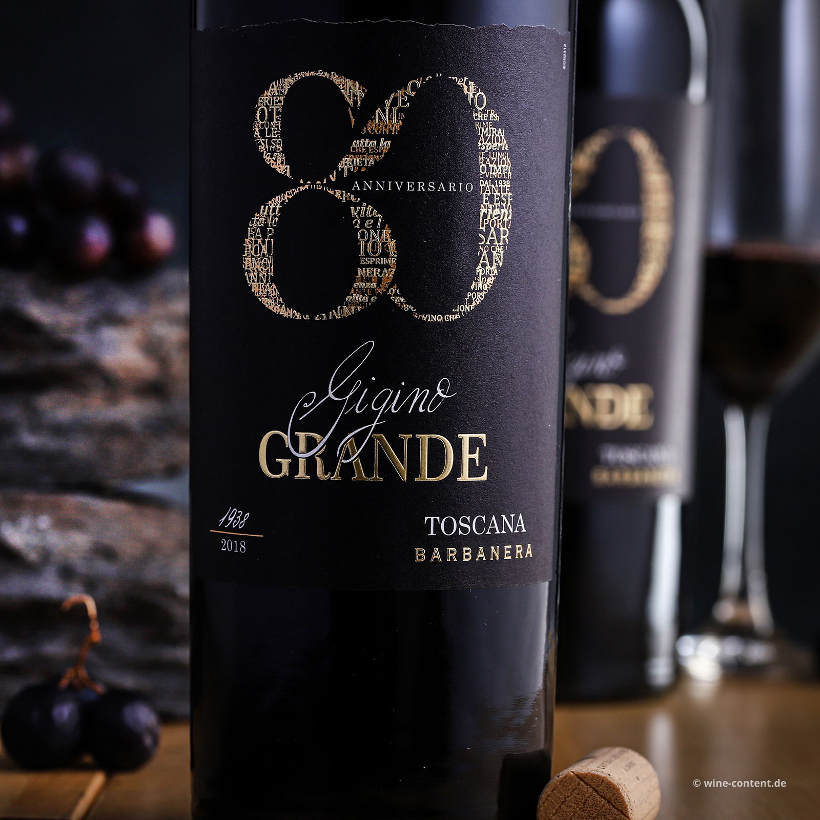 Gigino Grande Rosso 2019 Anniversario 80