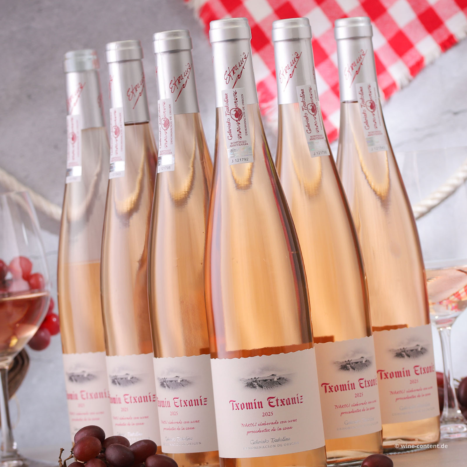 6er-Sparpaket Txakoli Rosado 2025