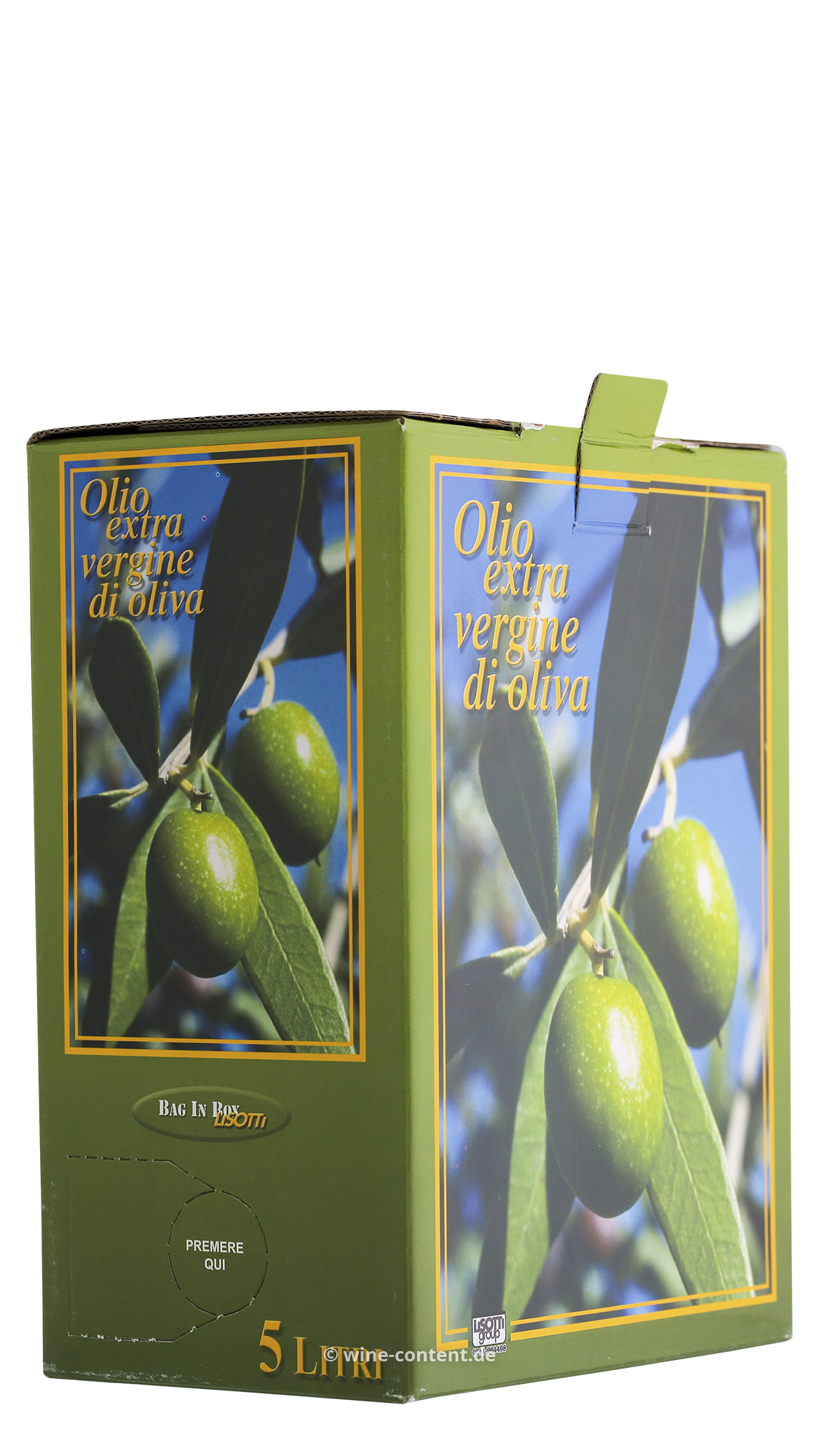 5 L Olivenöl Extra Vergine Monte Etna 2025 Bio Bag in Box