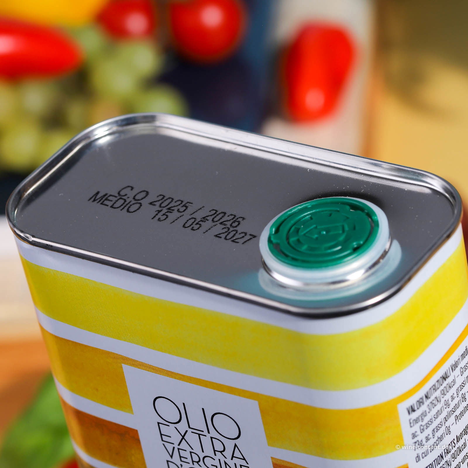 1 L Olivenöl Extra Vergine 2025 Fruttato Medio Kanister