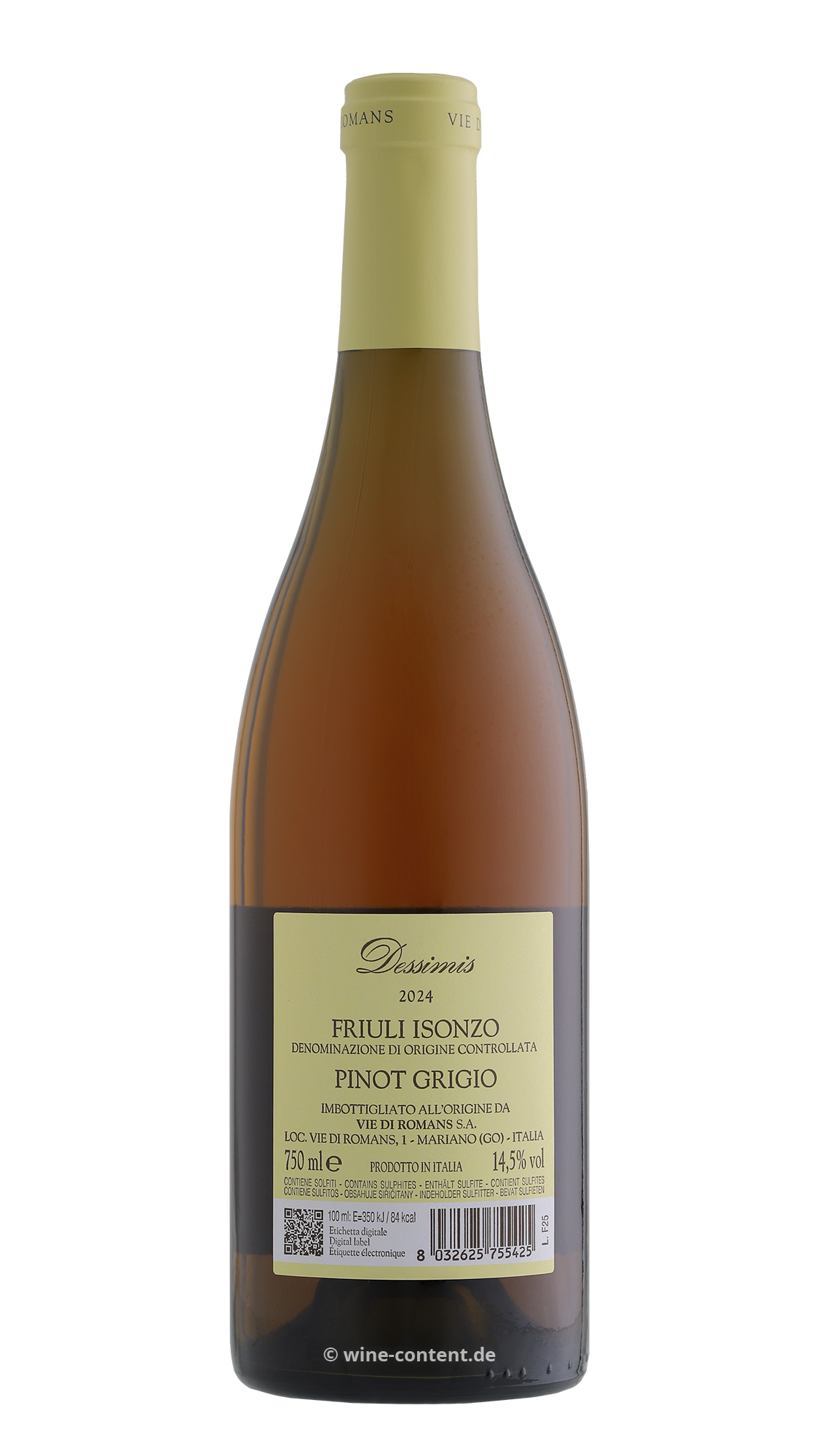 Pinot Grigio 2024 Dessimis