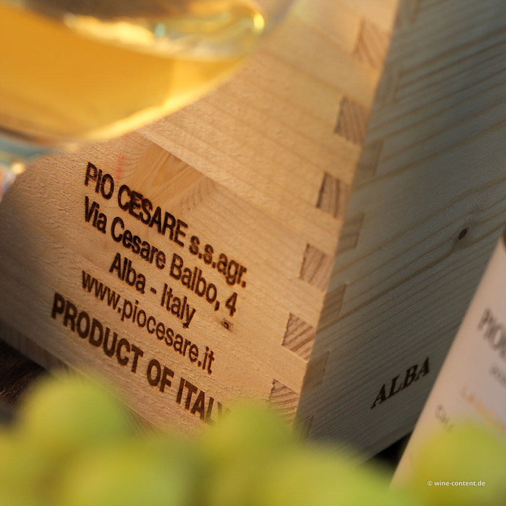 6er-Holzkiste Chardonnay 2022 Piodilei