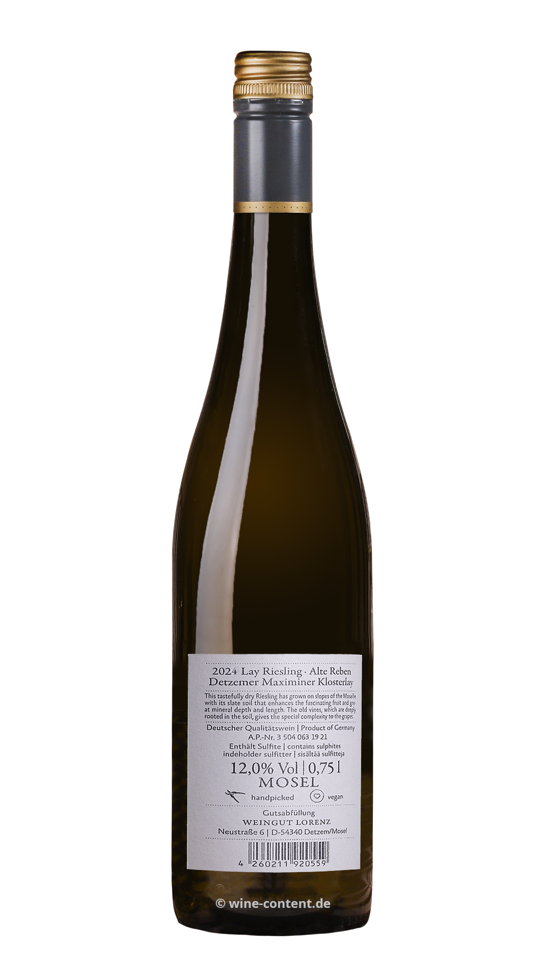 6er-Sparpaket Riesling 2024 Lay Alte Reben