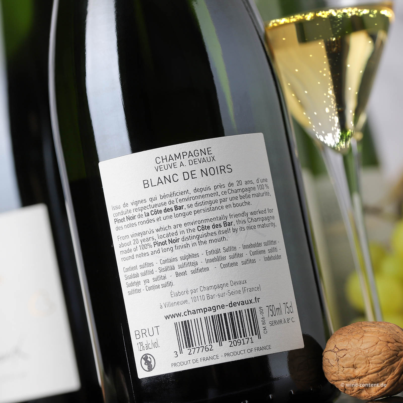 6er-Sparpaket Champagner Blanc de Noirs Coeur des Bar Brut