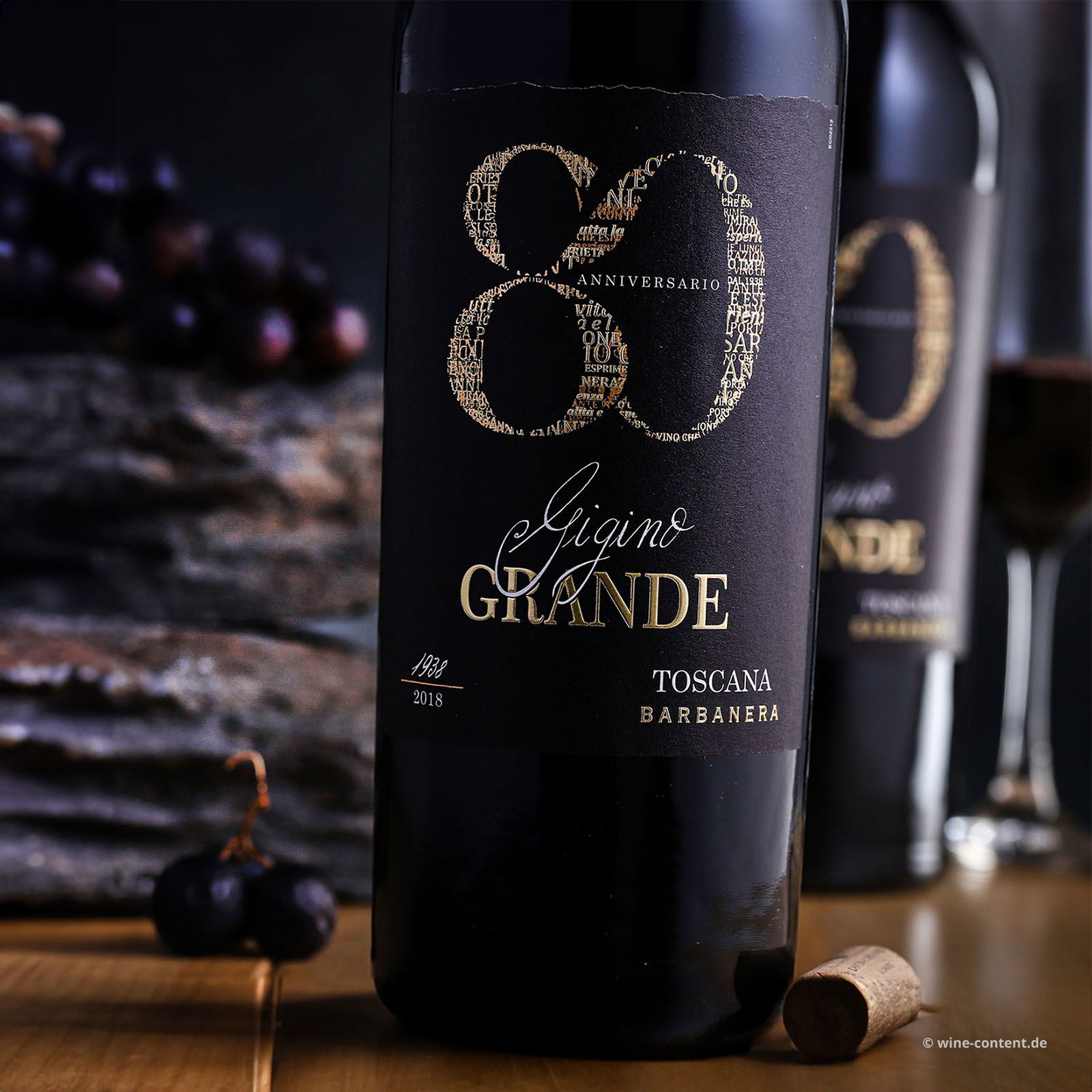 Gigino Grande Rosso 2022 Anniversario 80