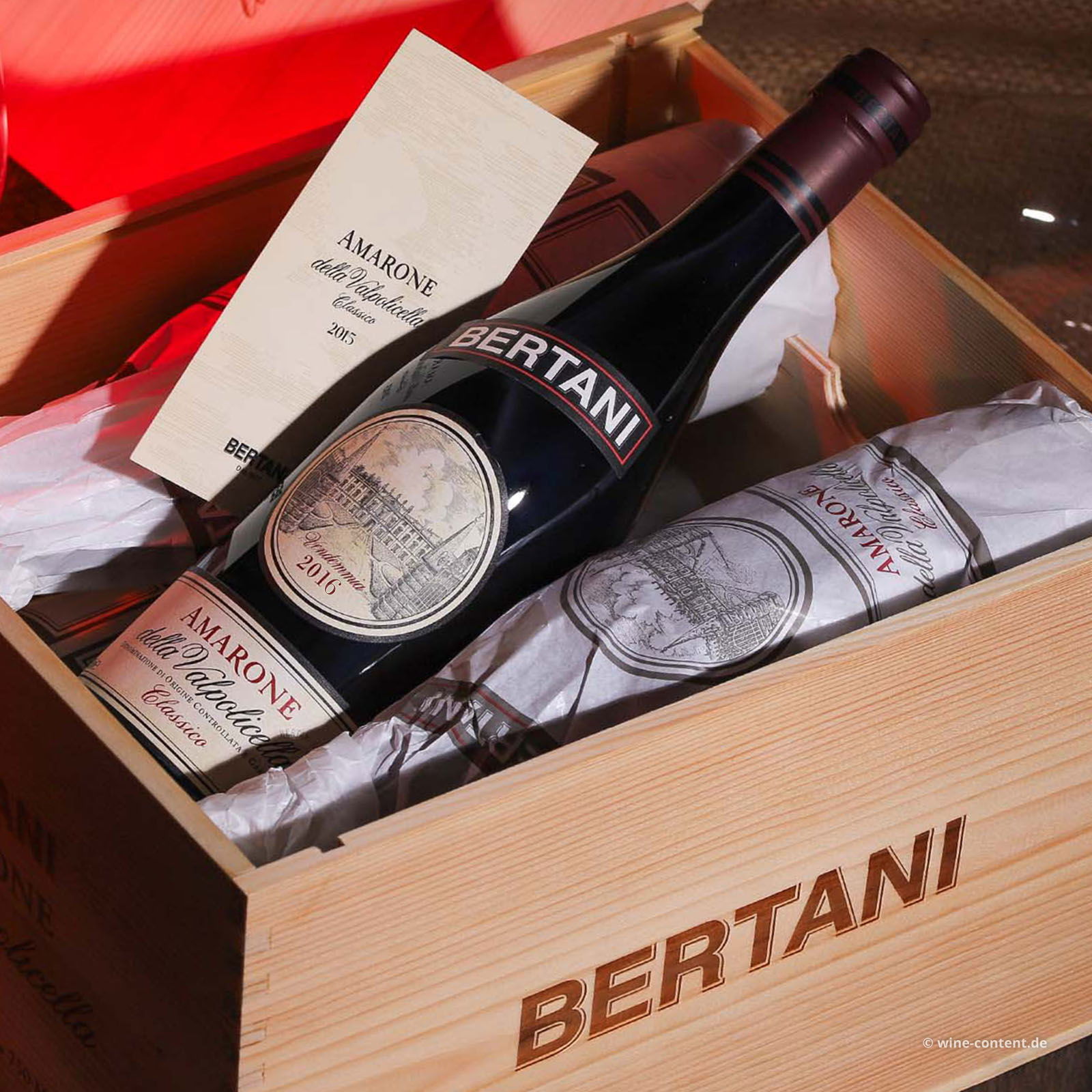 6er-Holzkiste Amarone Classico 2016