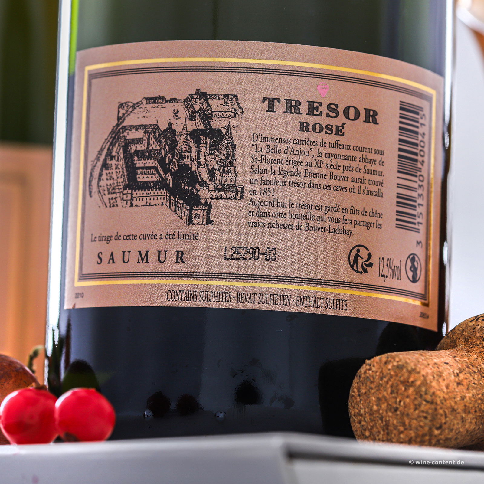 Crémant Saumur Rosé Trésor Brut