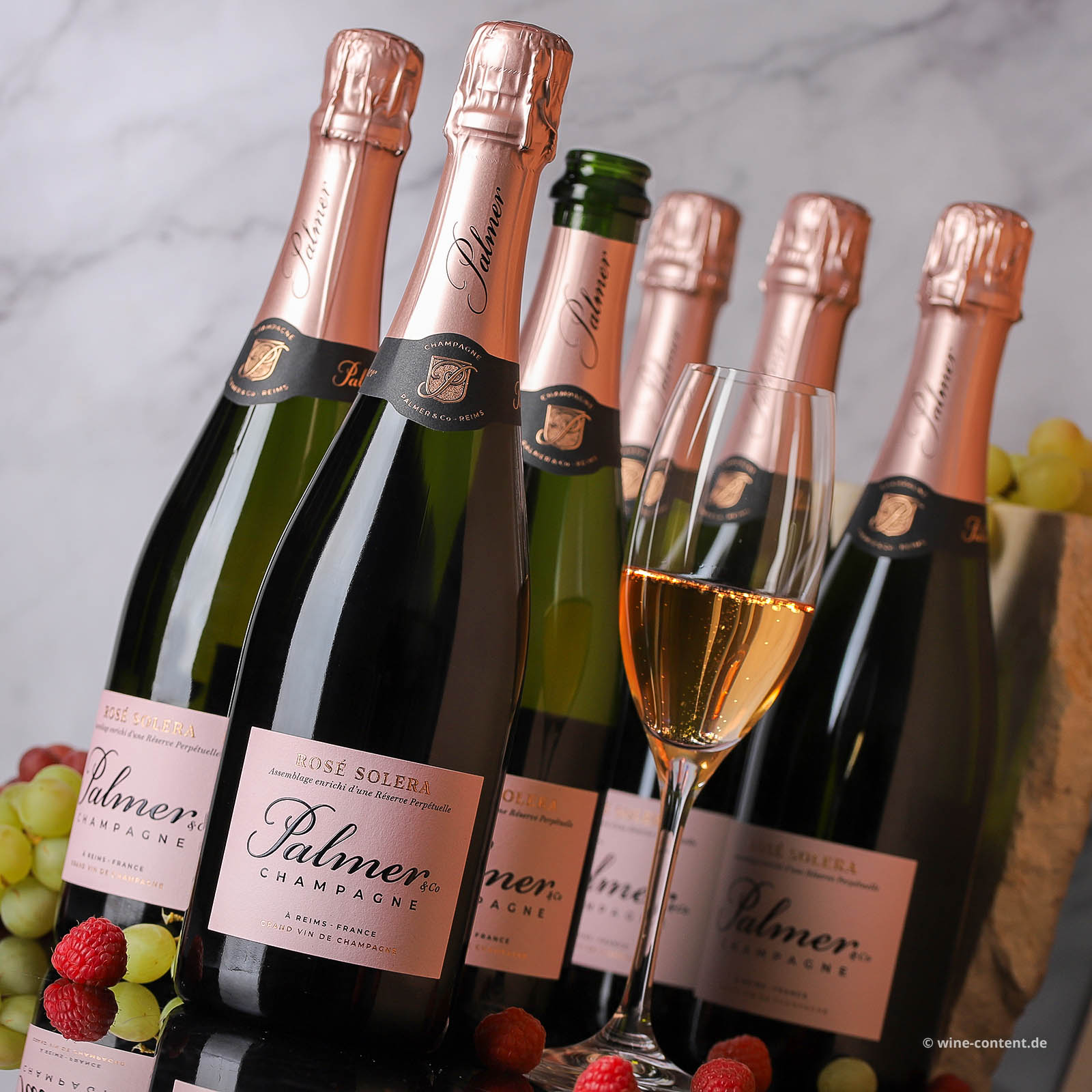 6er-Sparpaket Champagner Rosé Solera Brut 6er-Sparpaket Champagner Rosé Solera Brut