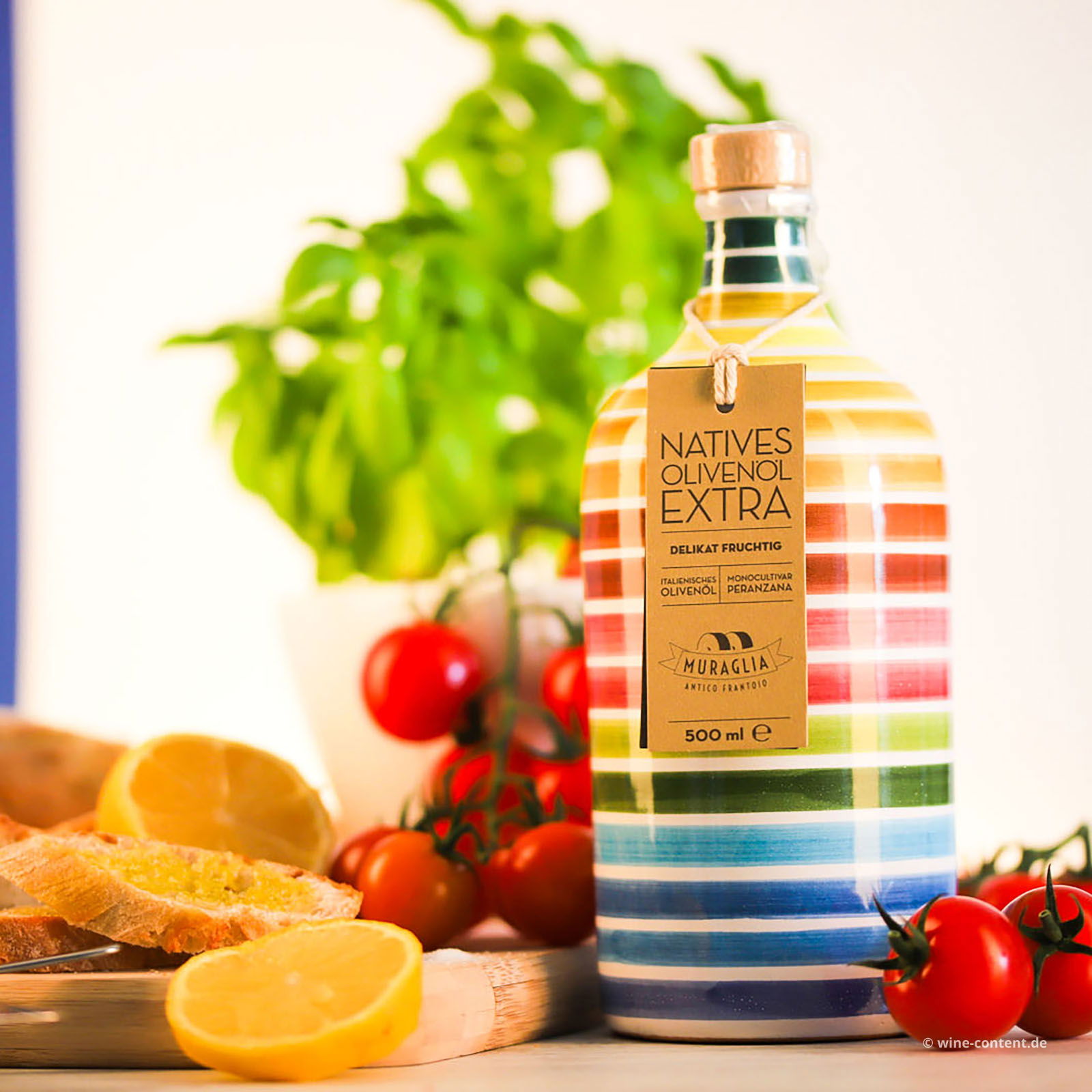 0,5 L Olivenöl Extra Vergine 2024 Fruttato Medio Rainbow