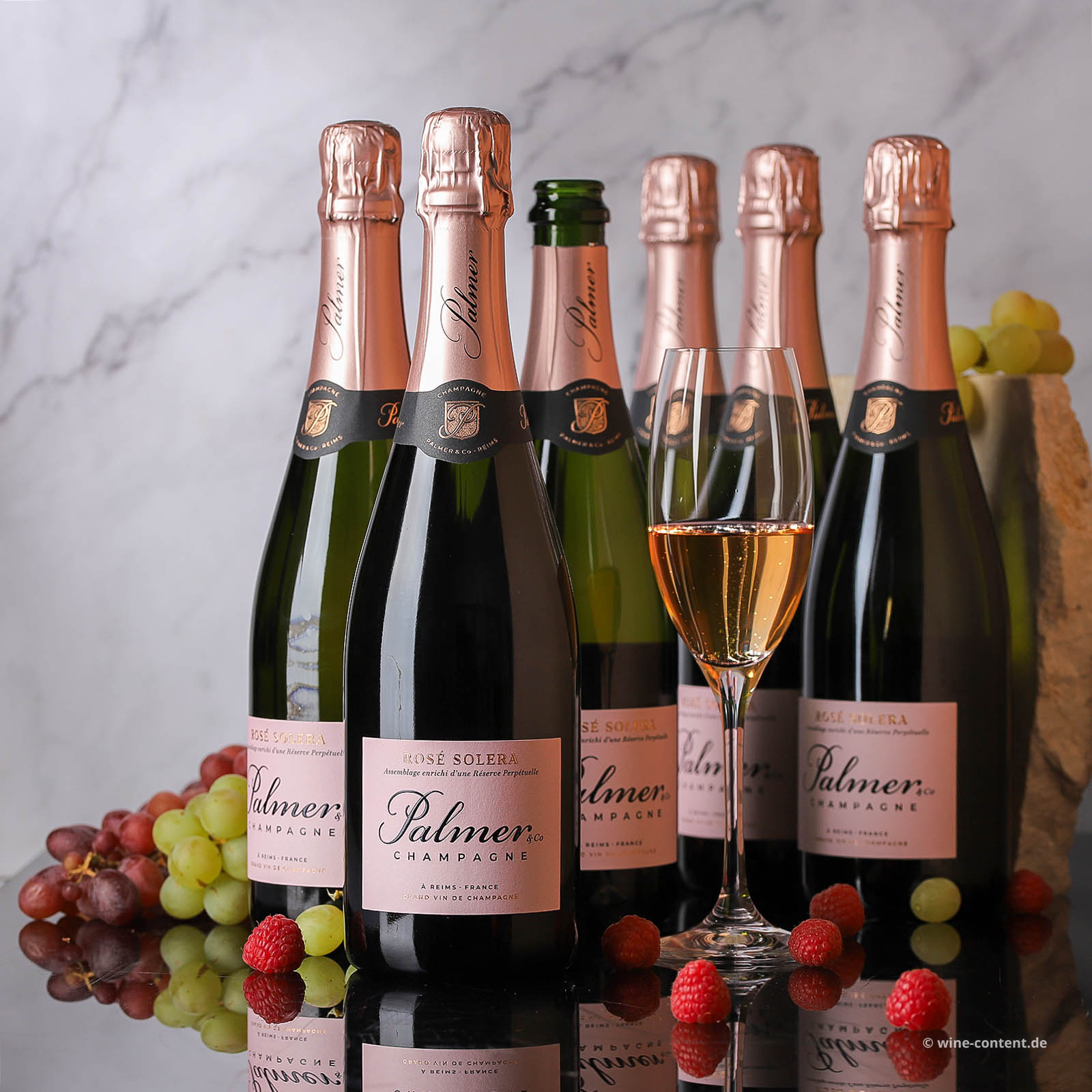 6er-Sparpaket Champagner Rosé Solera Brut 6er-Sparpaket Champagner Rosé Solera Brut