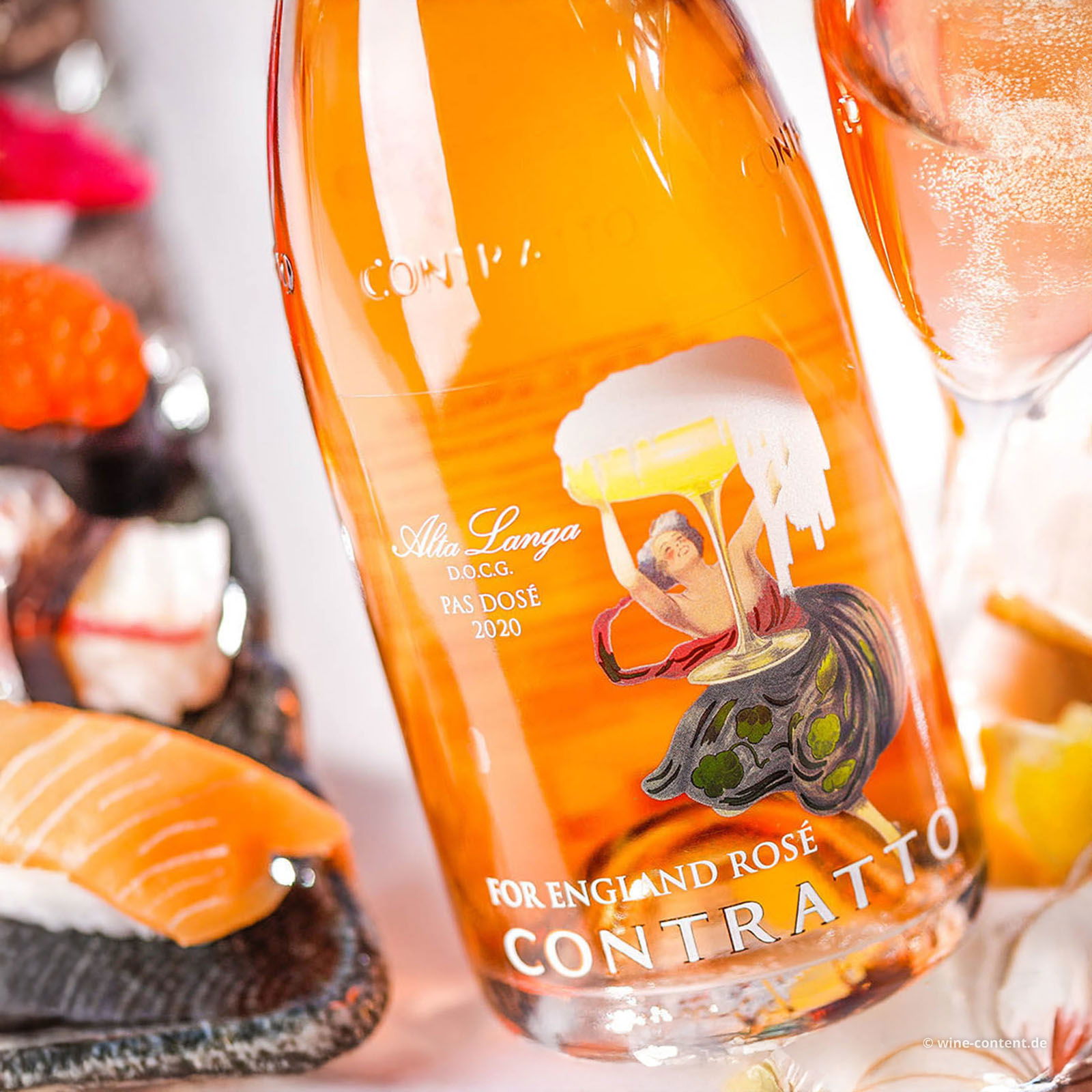 Alta Langa Rosé 2020 For England Pas Dosé Bio