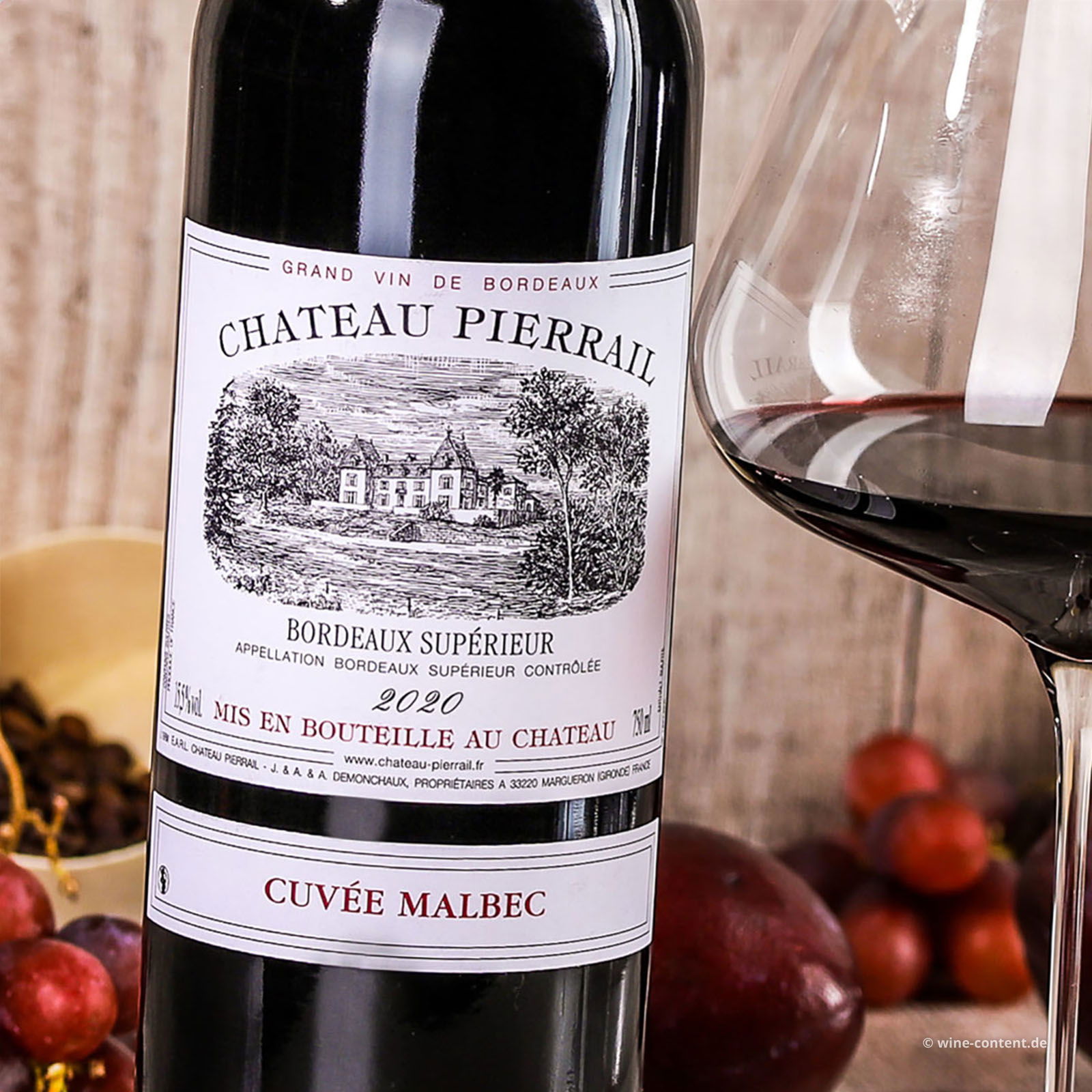 Bordeaux Supérieur 2020 Cuvée Malbec