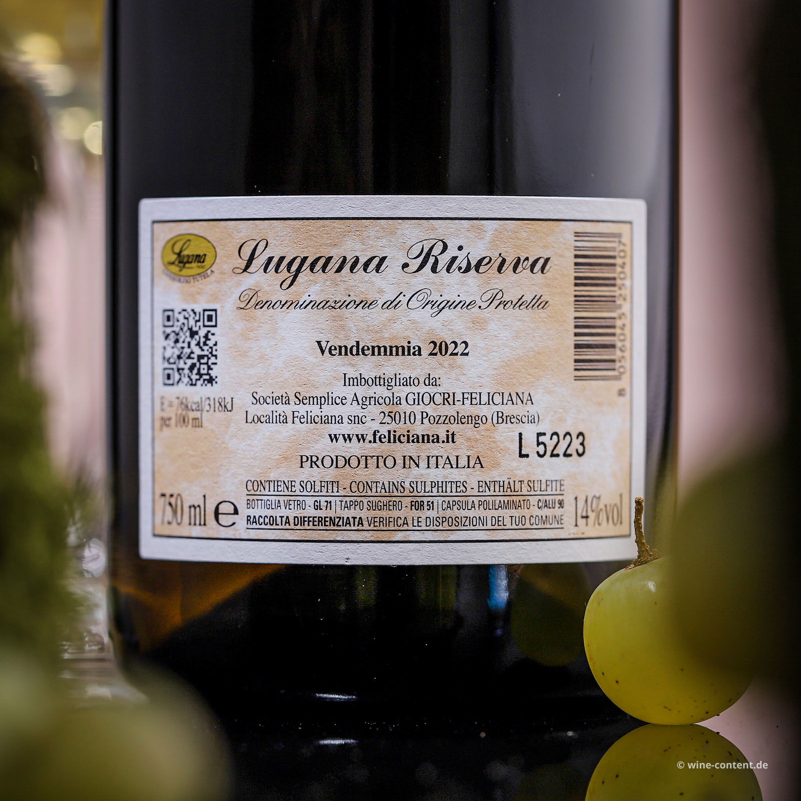 Lugana Riserva 2022 Serce