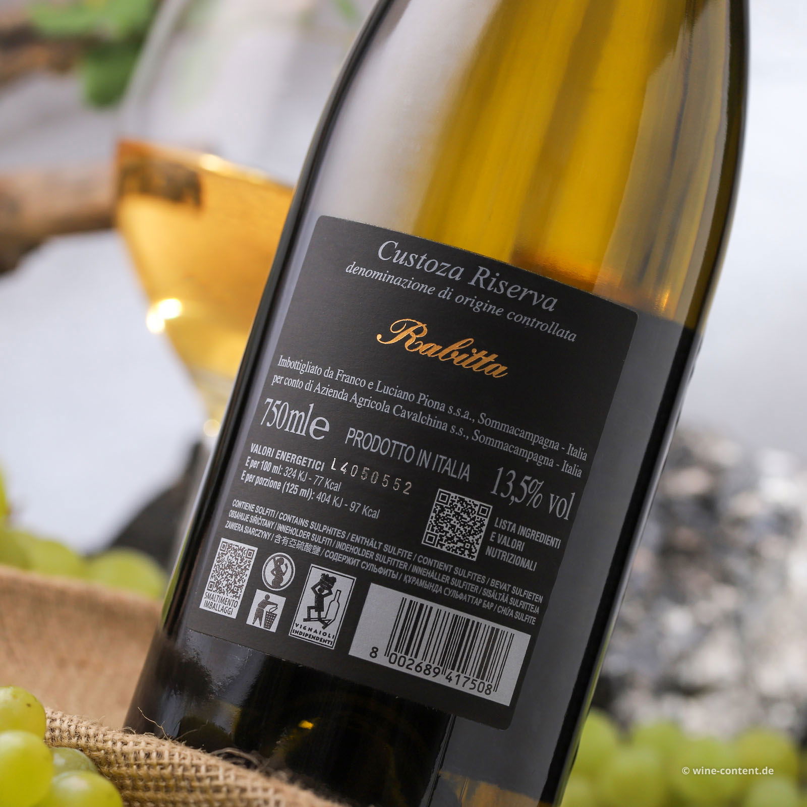 Custoza Riserva 2022 Rabitta