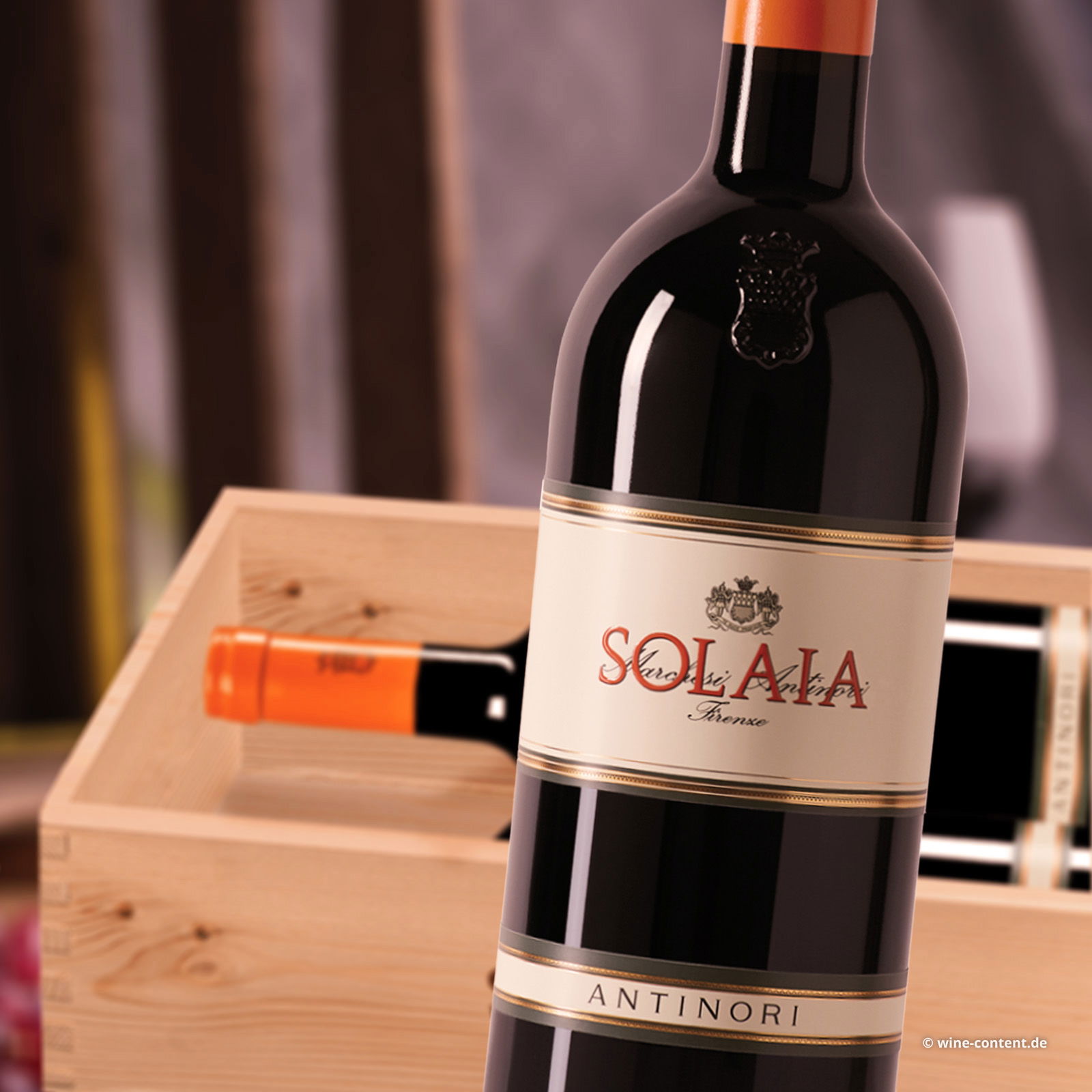 3er-Holzkiste Solaia 2022 3er-Holzkiste Solaia 2022