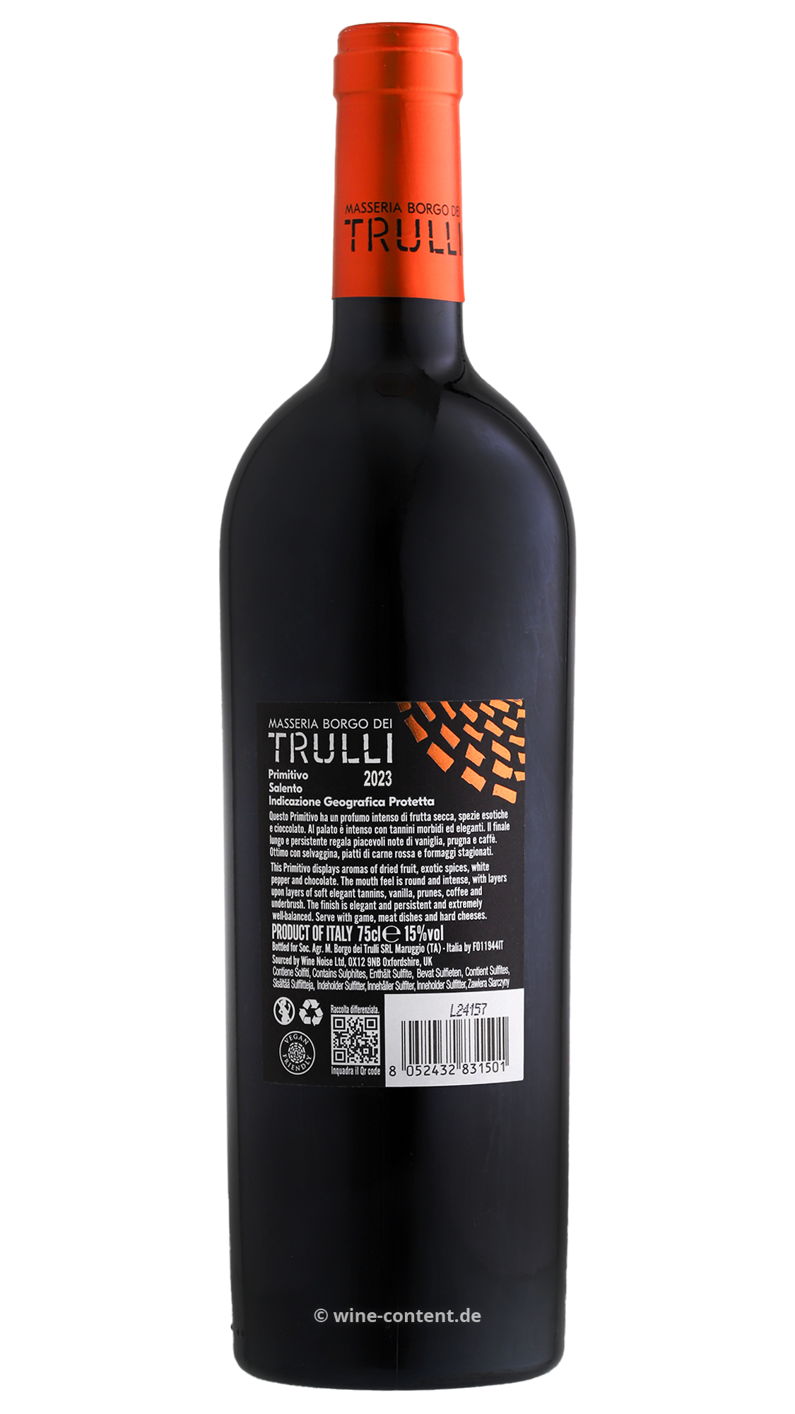 6er-Sparpaket Primitivo Salento 2023 Saracena