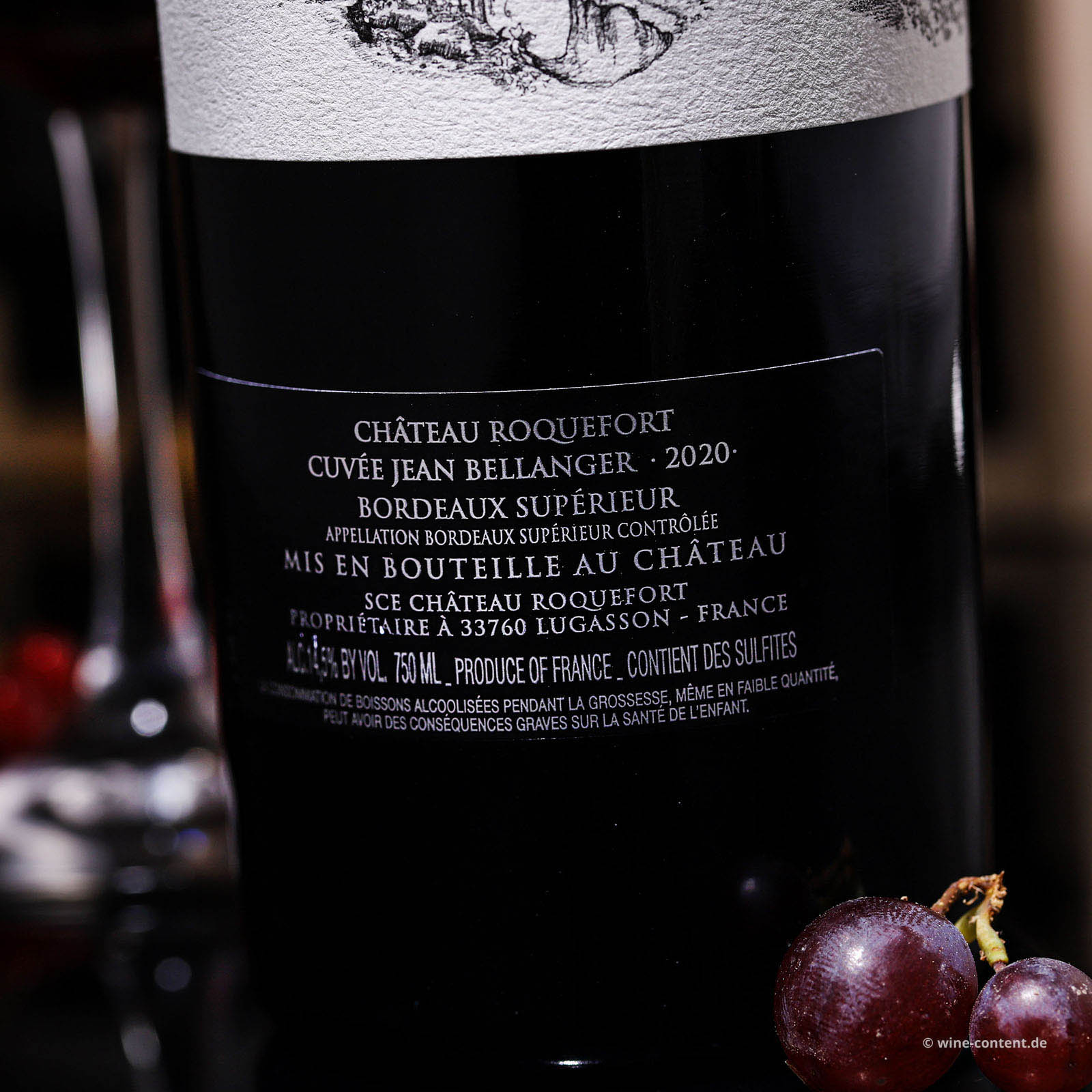 6er-Holzkiste Bordeaux Supérieur 2020 Jean Bellanger