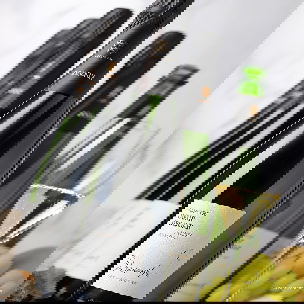 6er-Sparpaket Champagner Blanc de Noirs Coeur des Bar Brut