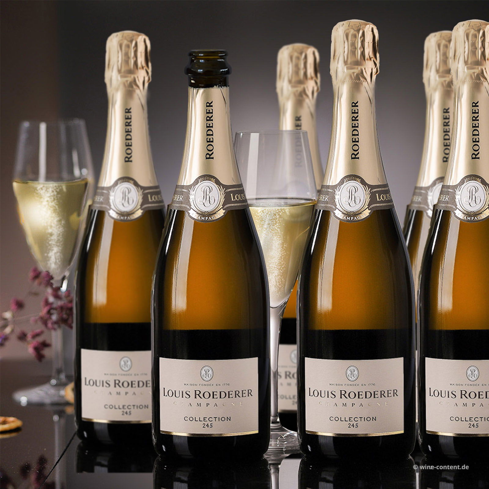 6er-Sparpaket Champagner Collection 245 Brut