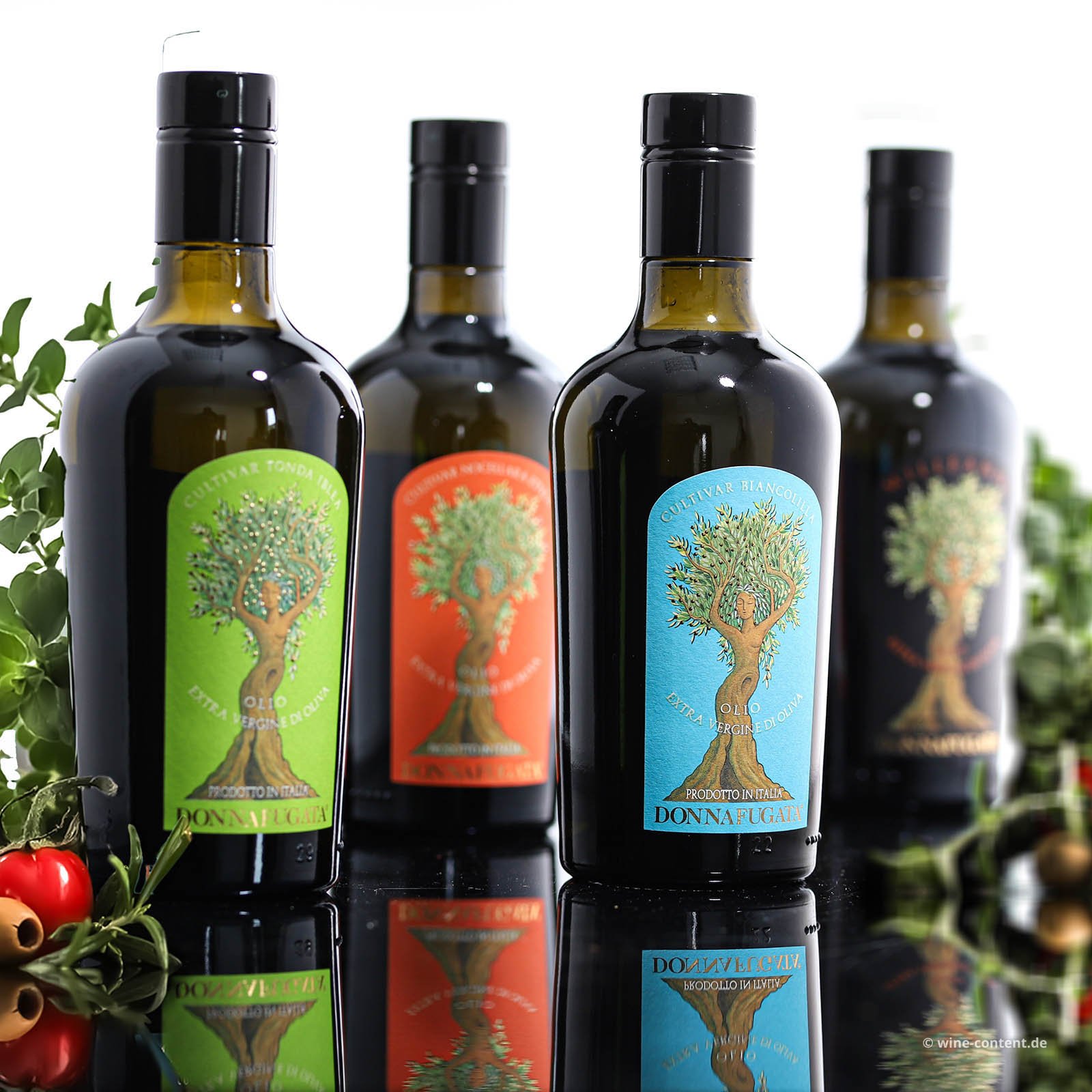 4er-Paket Olivenöl Extra Vergine 2023 aus Sizilien