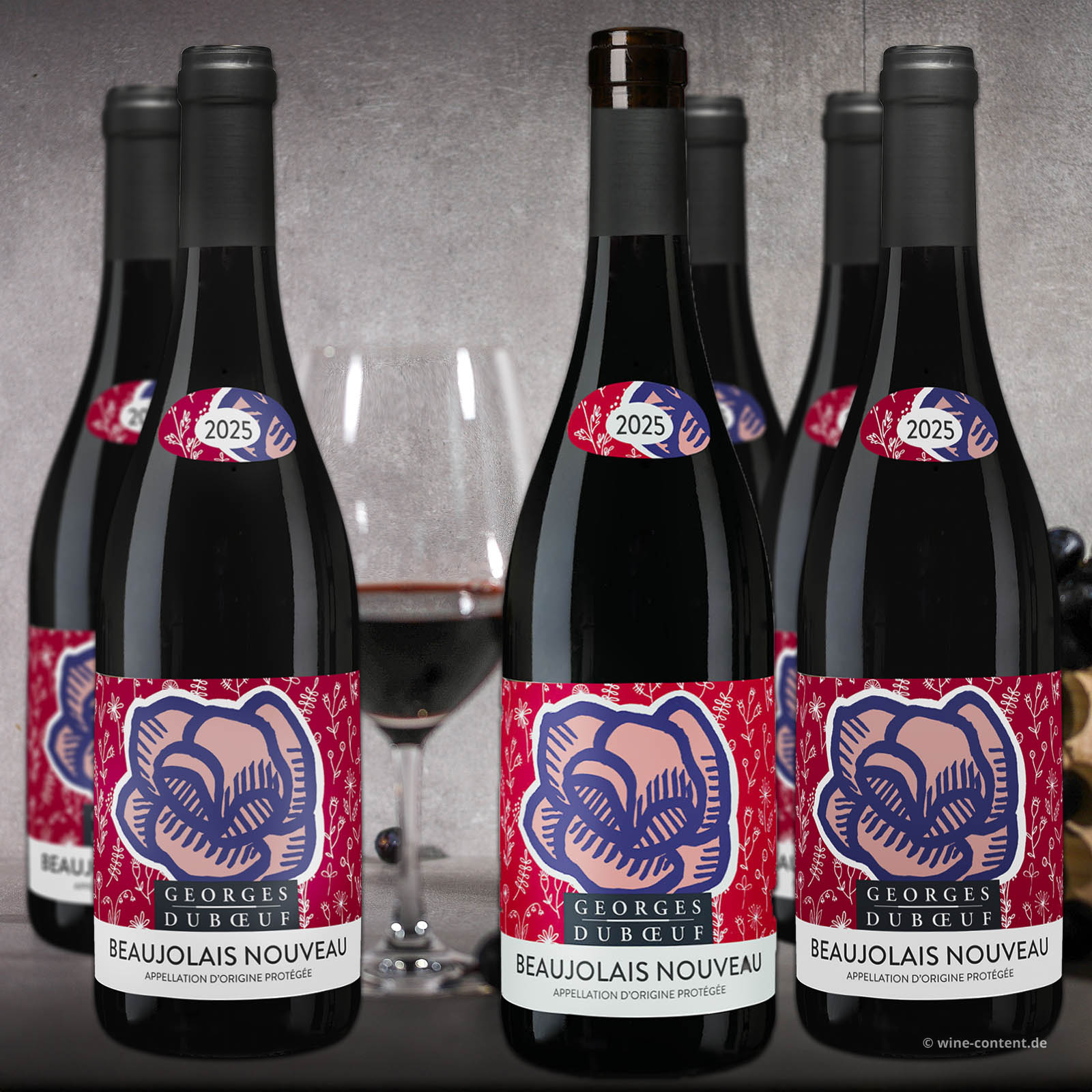 6er-Sparpaket Beaujolais 2025 Nouveau