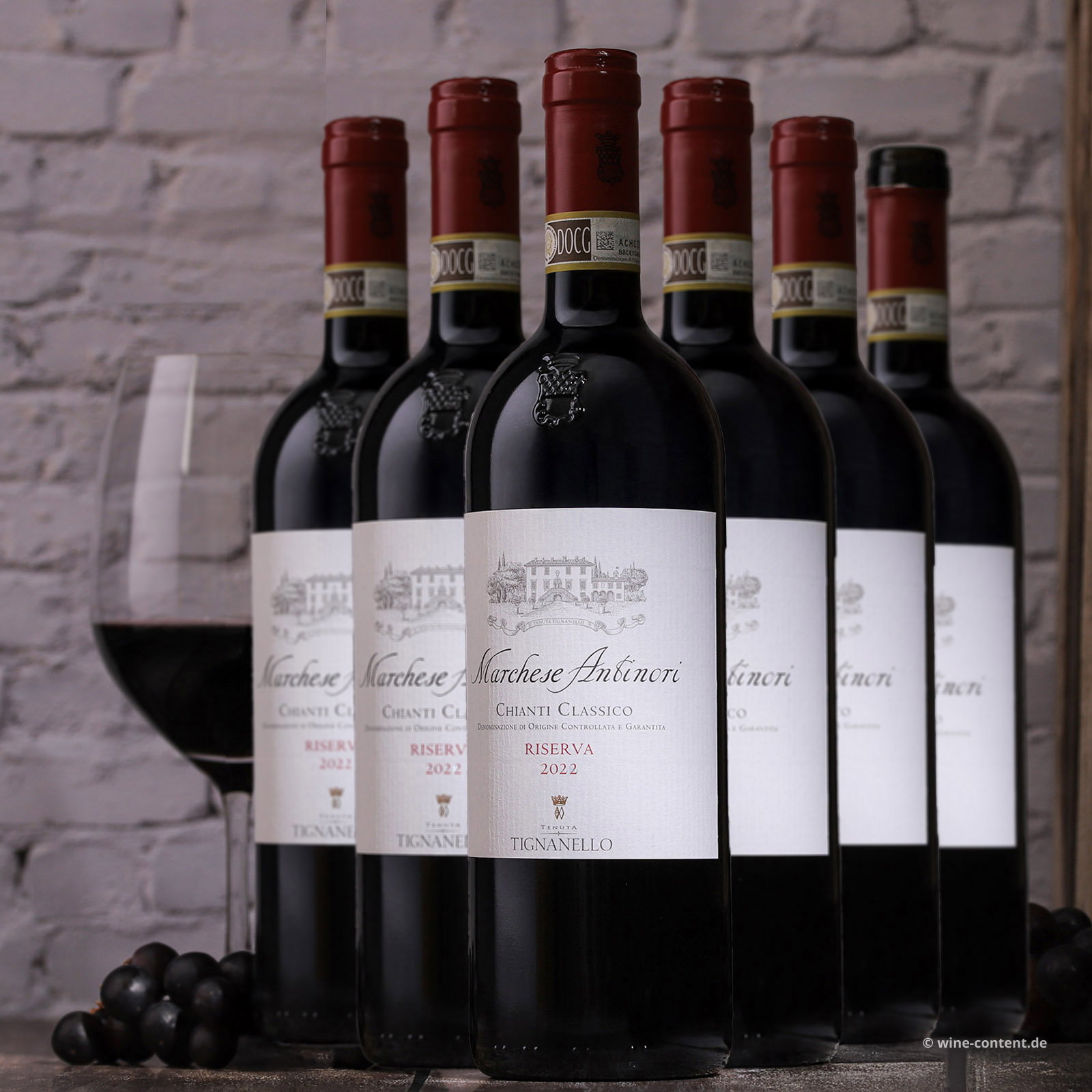 6er-Sparpaket Tenuta Tignanello Chianti Classico Riserva 2022