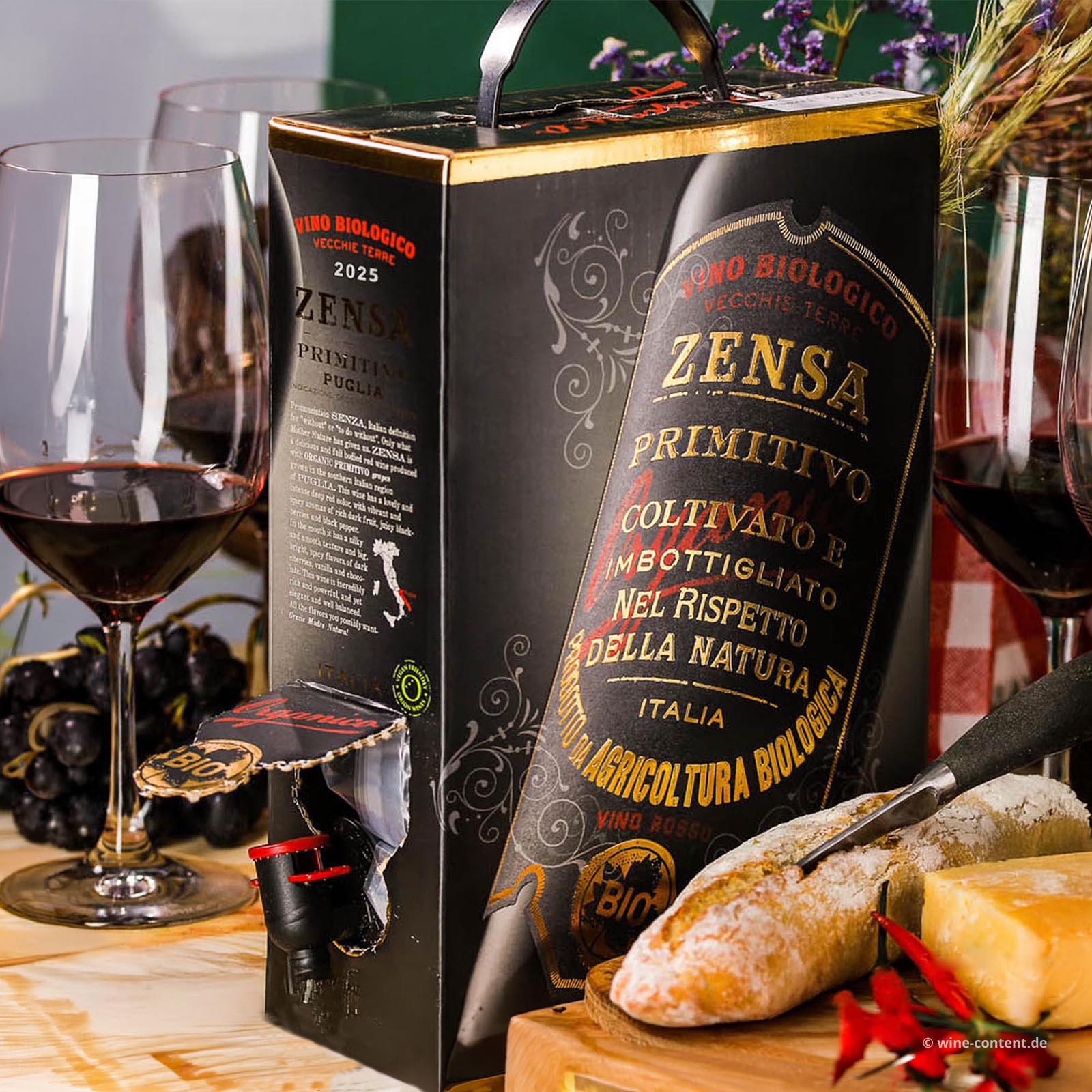 3 L Primitivo 2025 Bio Bag in Box