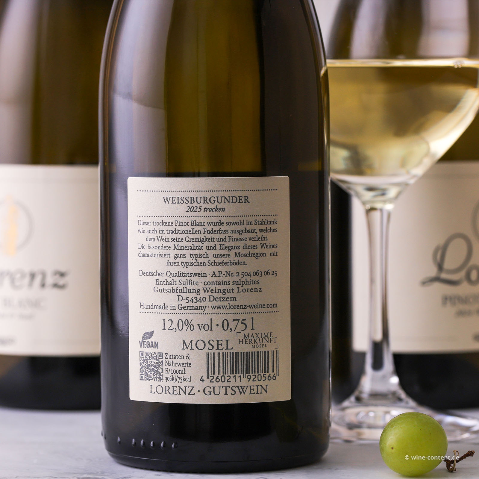 6er-Sparpaket Pinot Blanc 2025 Wood & Steel