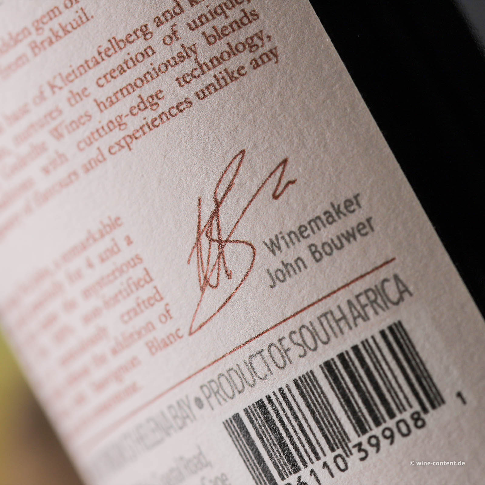 Sauvignon Blanc 2018 Deel 6 Vin John