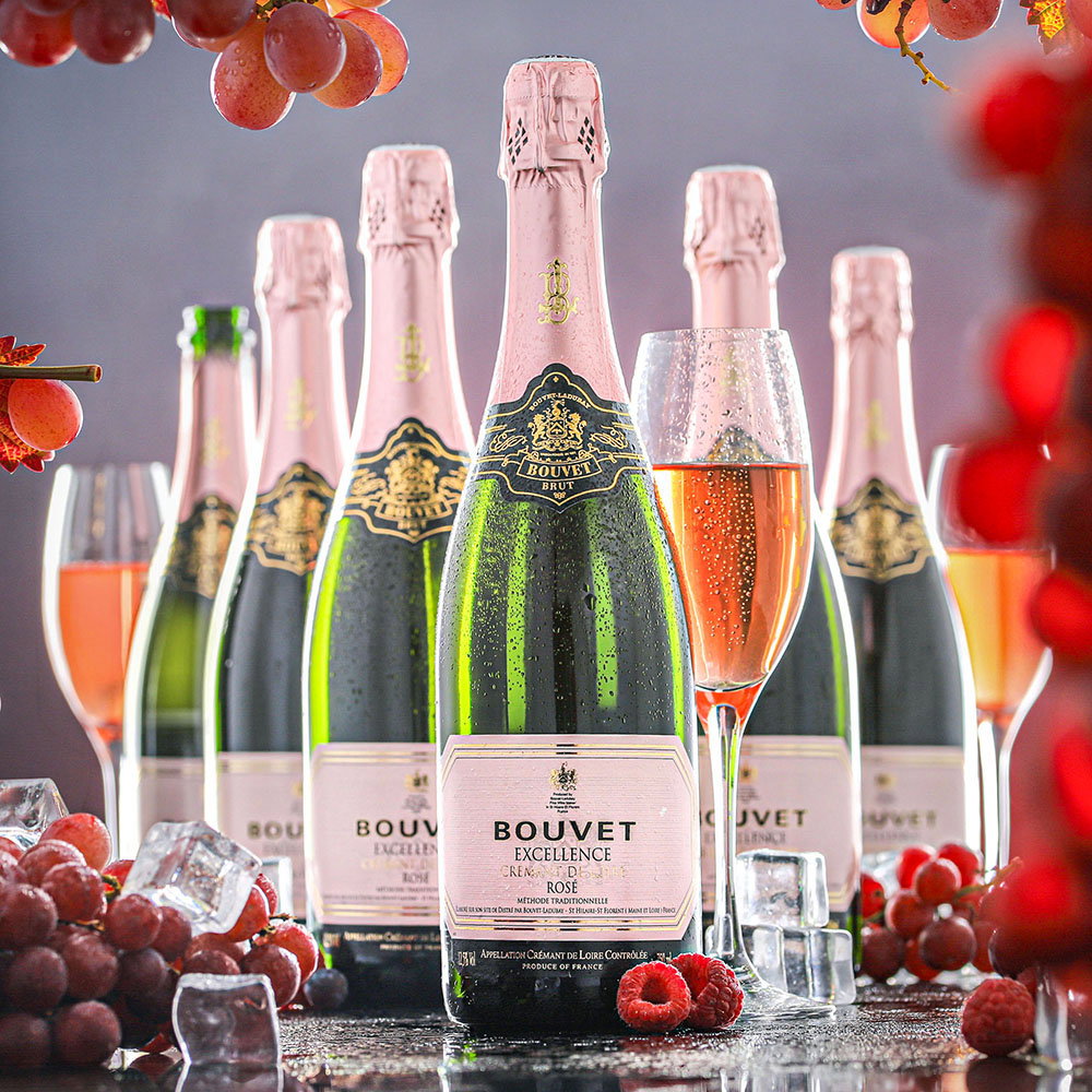 6er-Sparpaket Crémant de Loire Rosé Excellence Brut - NEU
