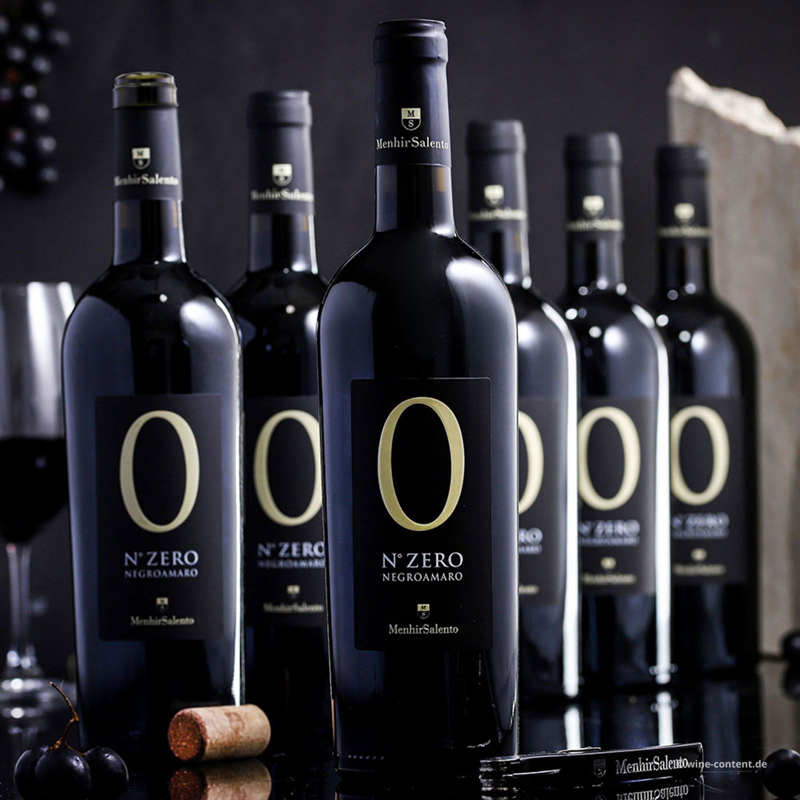 6er-Sparpaket Negroamaro 2024 N° Zero
