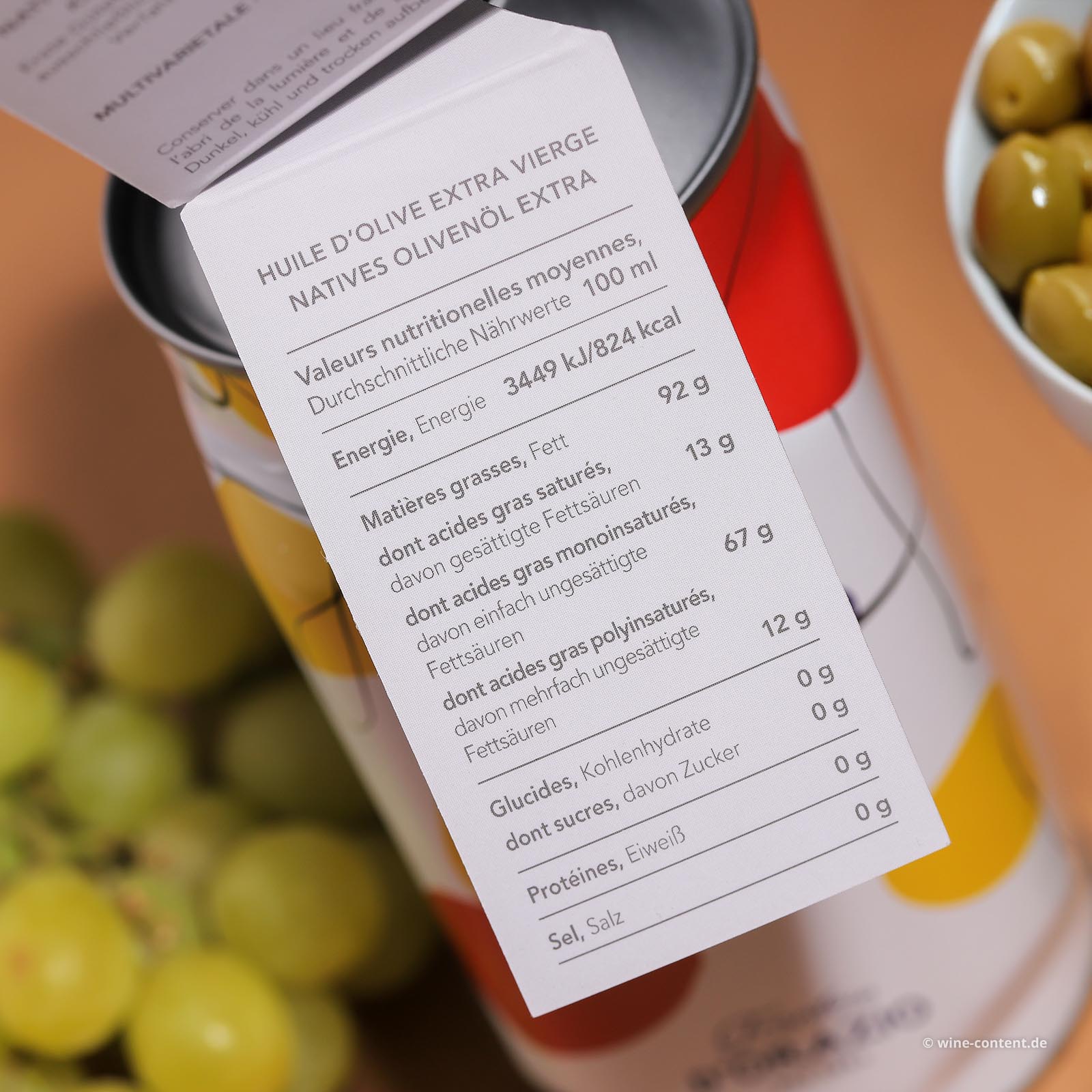 0,5 L Olivenöl Extra Vergine Macchie