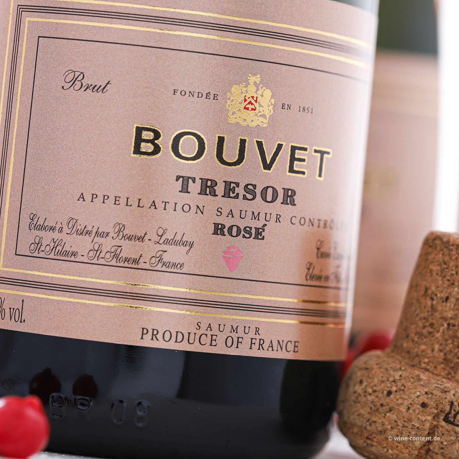 6er-Sparpaket Crémant Saumur Rosé Trésor Brut