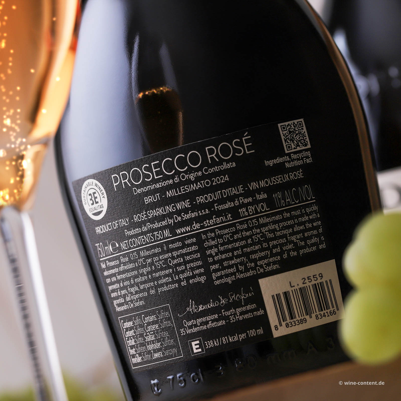 Prosecco Rosé 2024 0.15 Brut