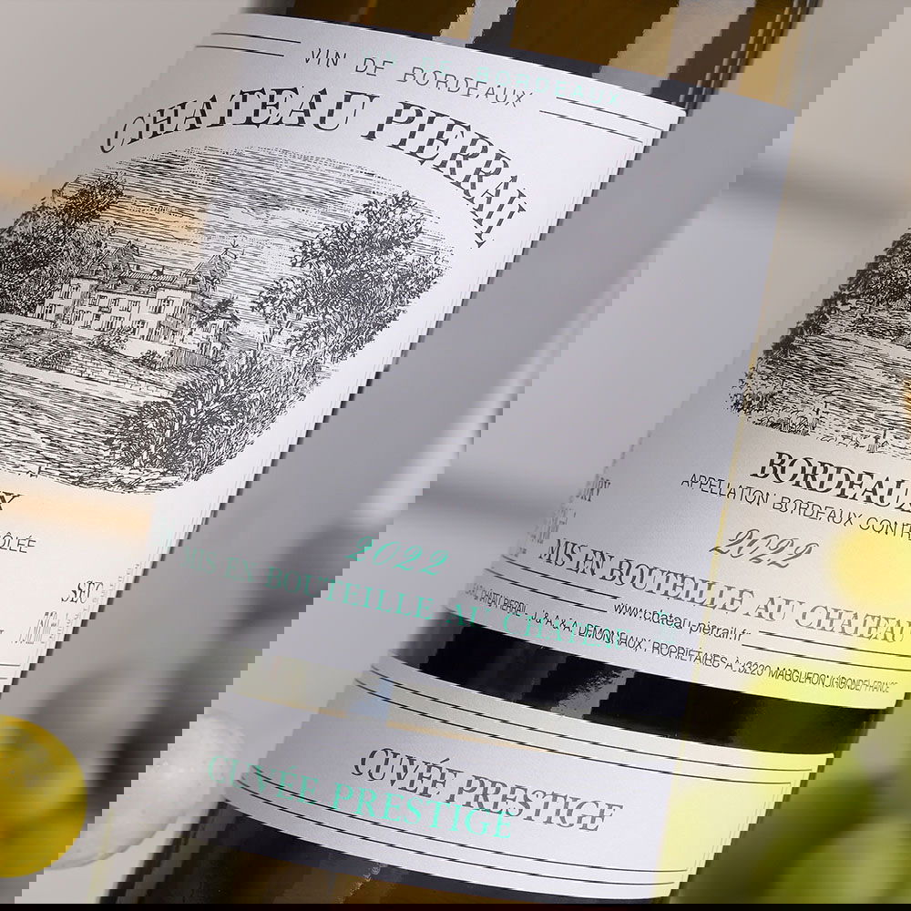 Bordeaux Blanc 2022 Cuvée Prestige Bordeaux Blanc 2022 Cuvée Prestige