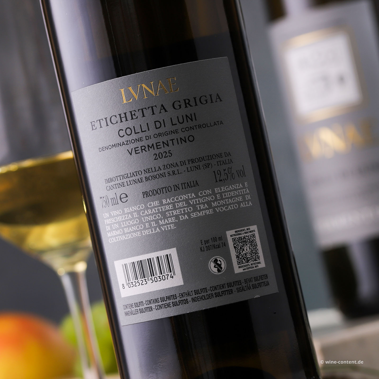 Vermentino Colli di Luni 2025 Etichetta Grigia