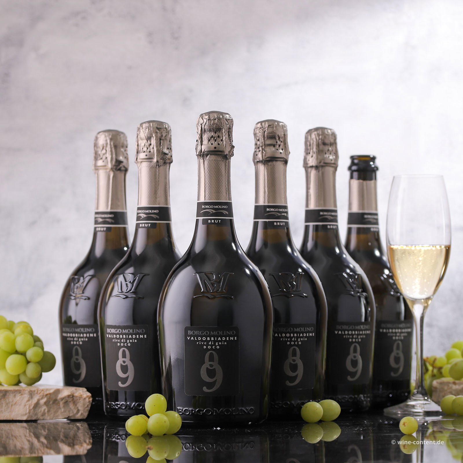 6er-Sparpaket Prosecco Superiore 2025 Rive di Guia Brut