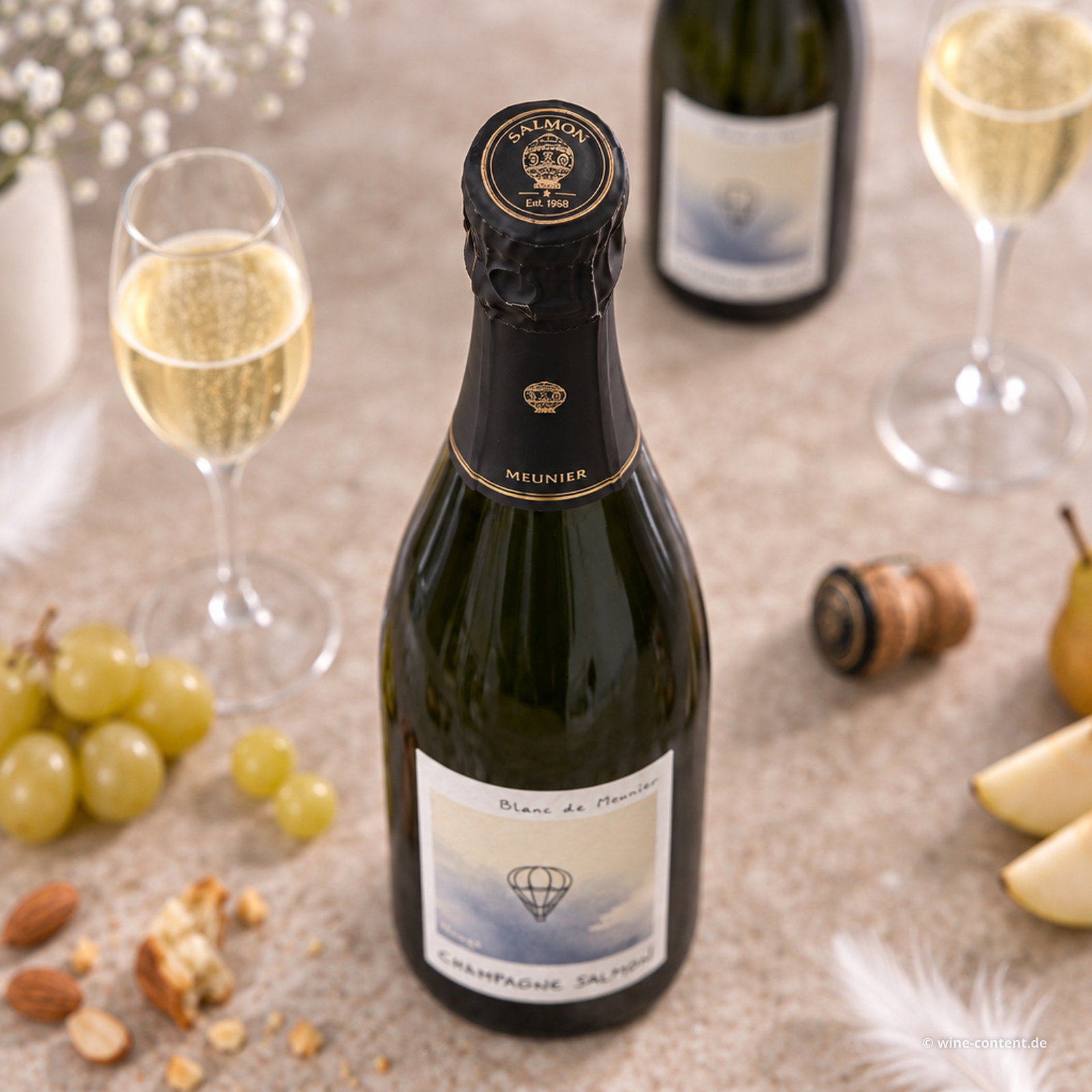 Champagner 100% Meunier Blanc Brut