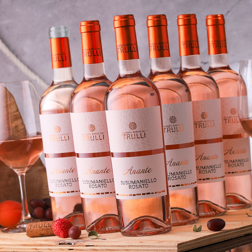 6er-Sparpaket Susumaniello Rosato 2025 Anante