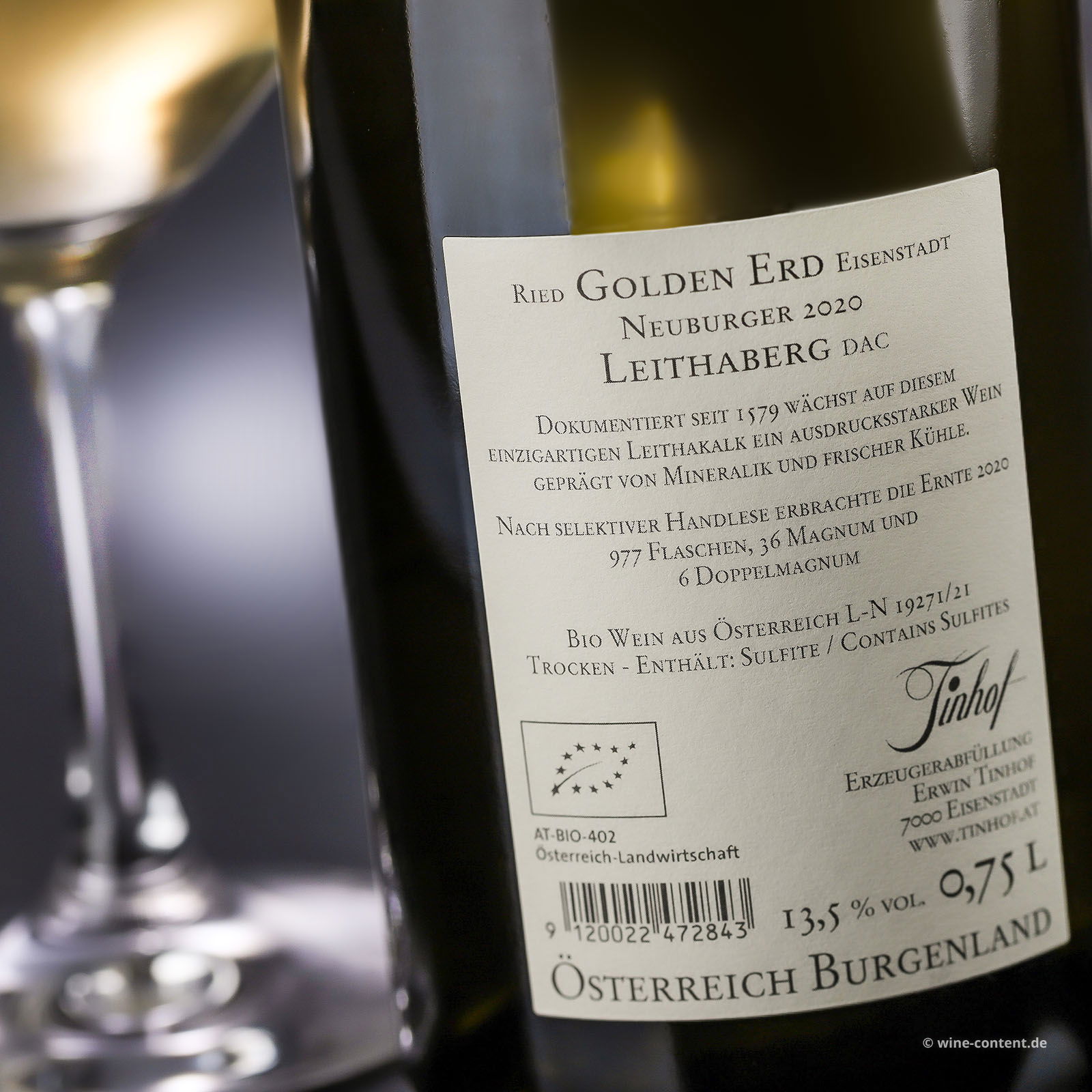 Neuburger 2020 Ried Golden Erd Bio