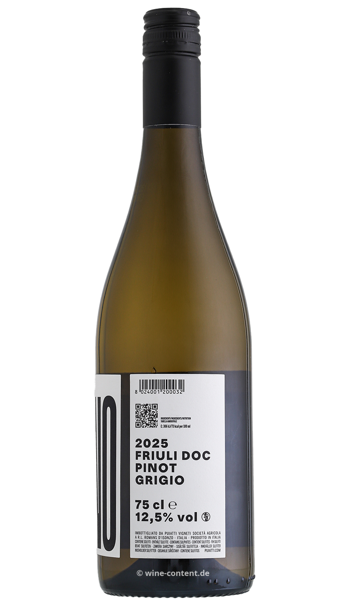 Pinot Grigio 2025 Puiattino
