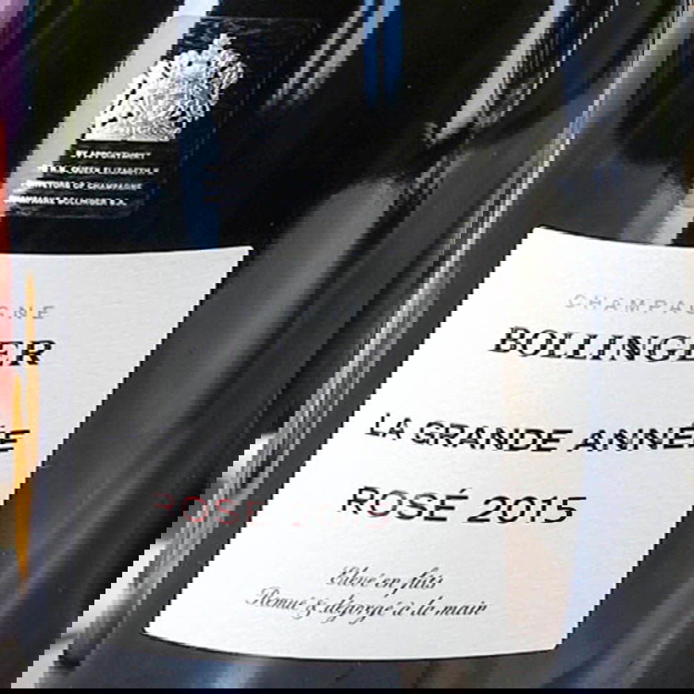 Champagner Rosé 2015 La Grande Année Brut