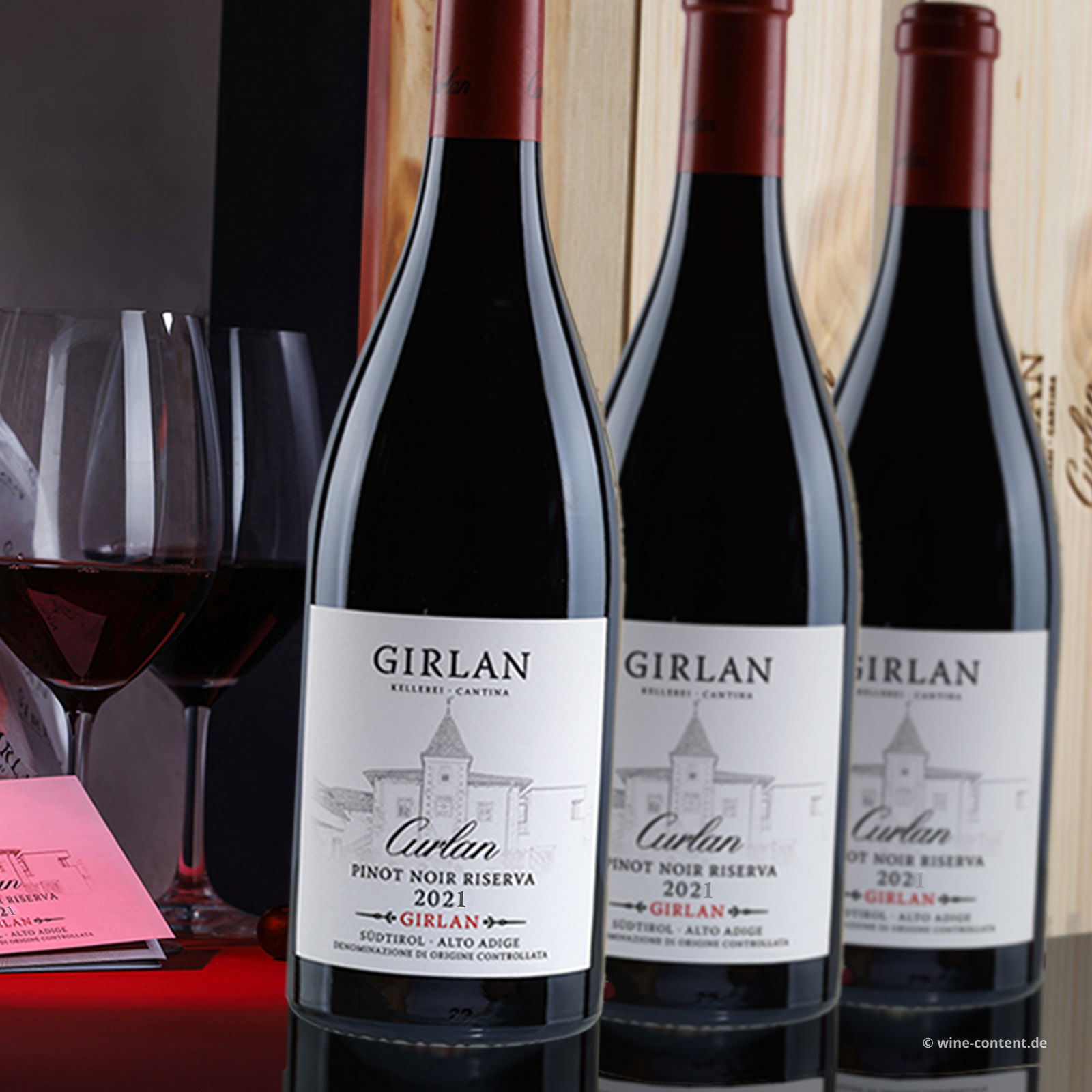 3er-Paket Pinot Noir Riserva 2021 Curlan 3er-Paket Pinot Noir Riserva 2021 Curlan