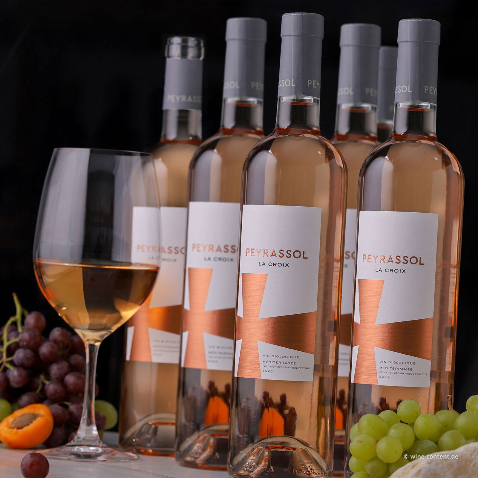 6er-Sparpaket Méditerranée Rosé 2025 La Croix Bio