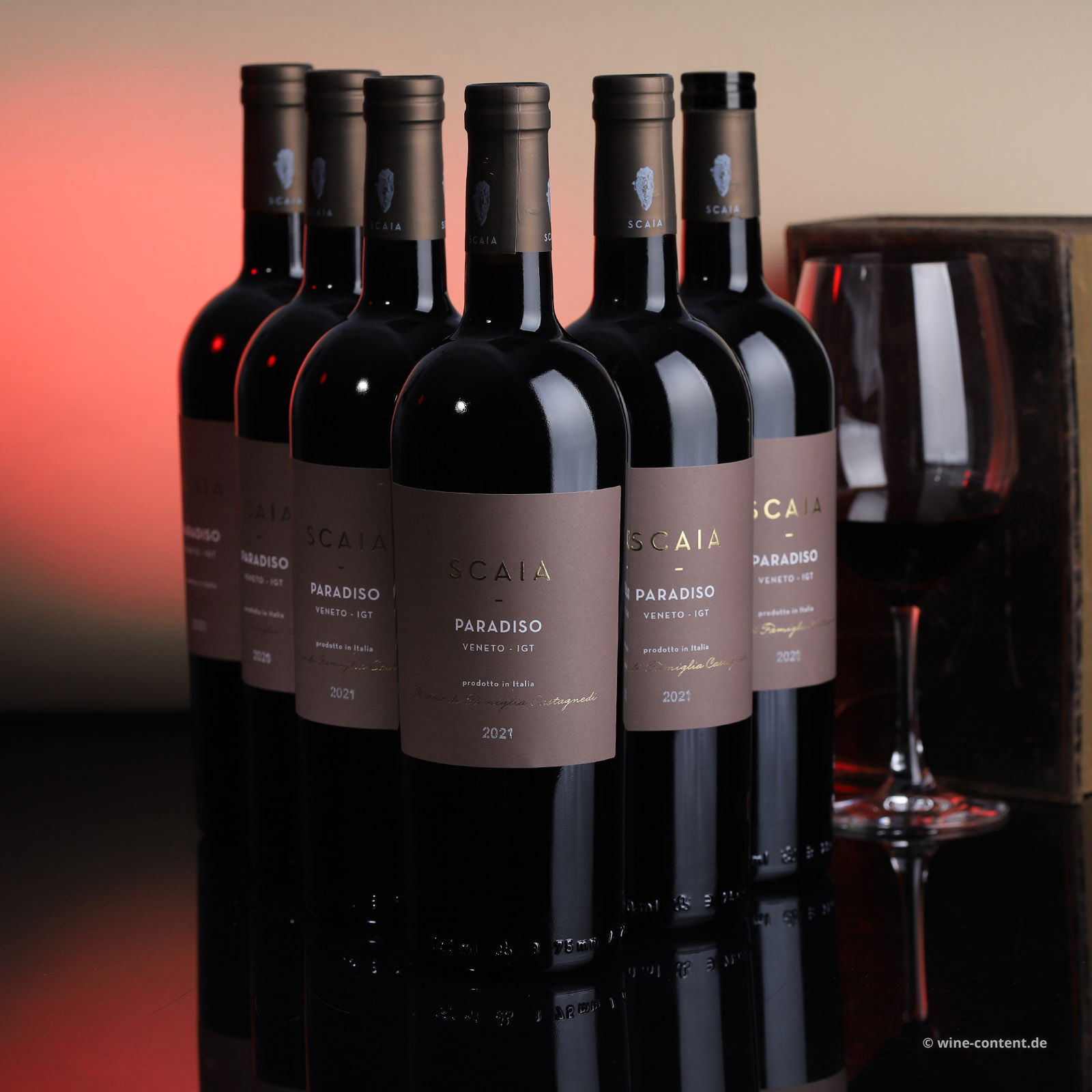 6er-Sparpaket Scaia Rosso 2021 Paradiso