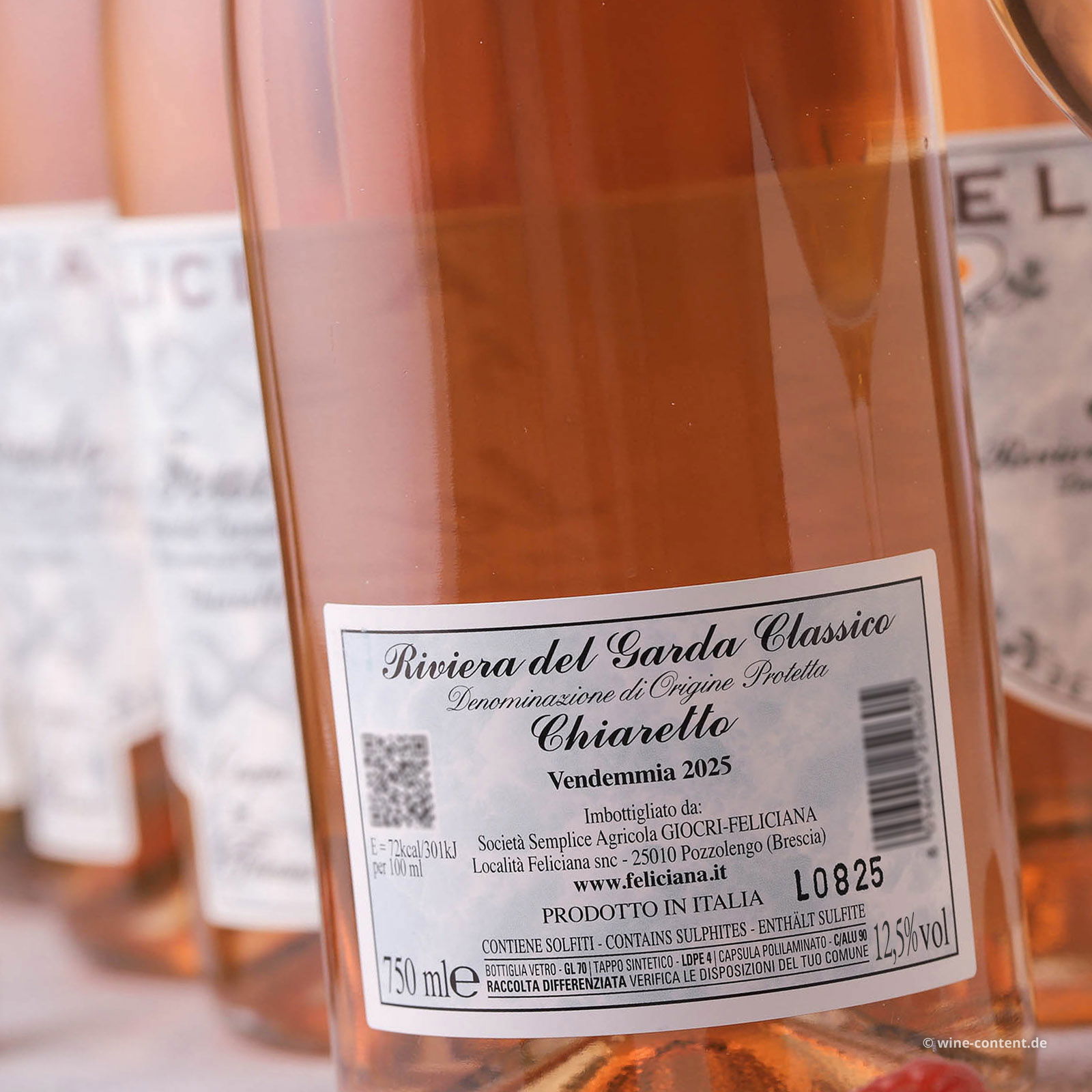 6er-Sparpaket Chiaretto Garda Classico 2025 Feudo