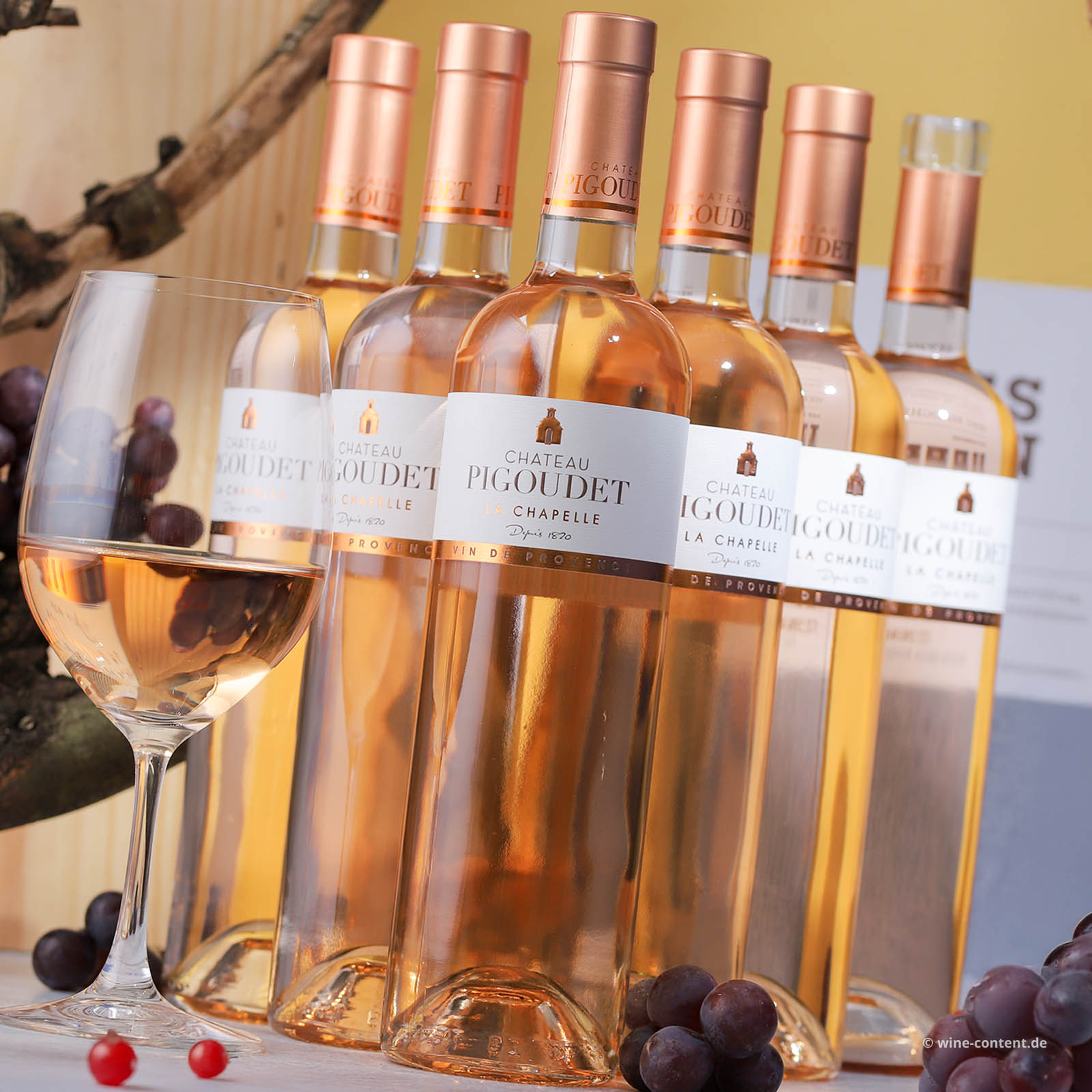 6er-Sparpaket Aix en Provence Rosé 2024 La Chapelle