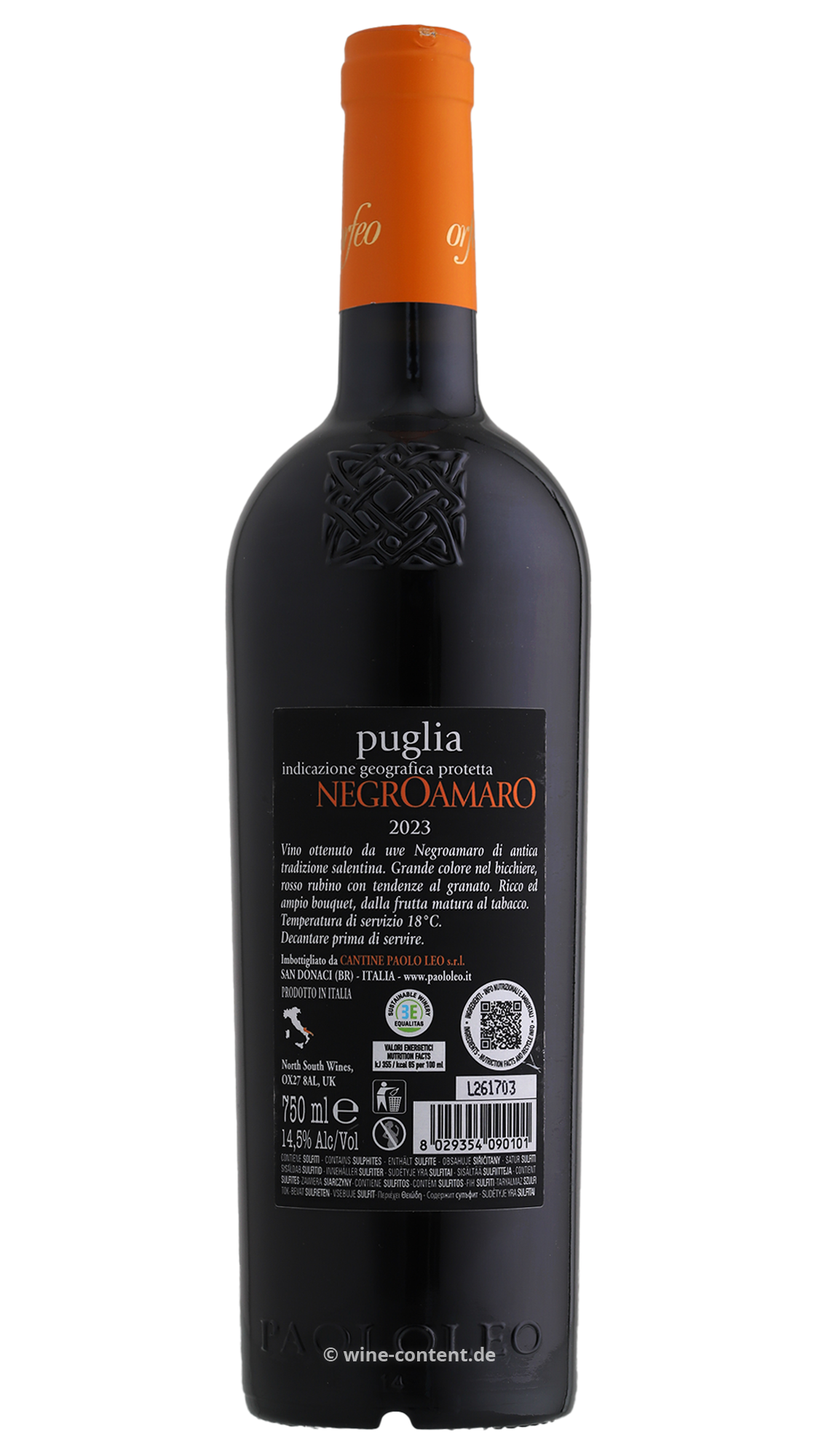 Negroamaro 2023 Orfeo